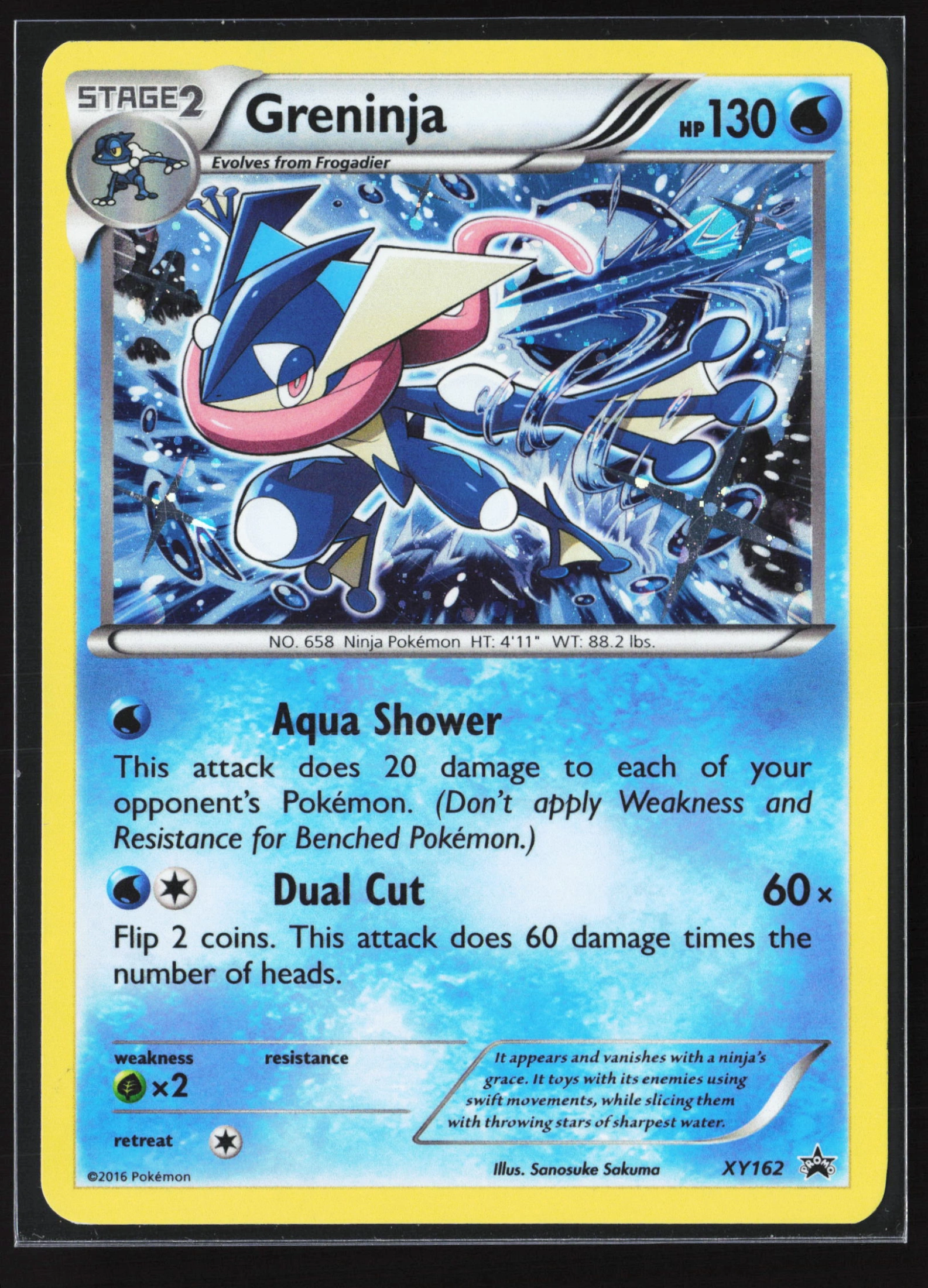 Greninja (PR-XY XY162) — Voorkant