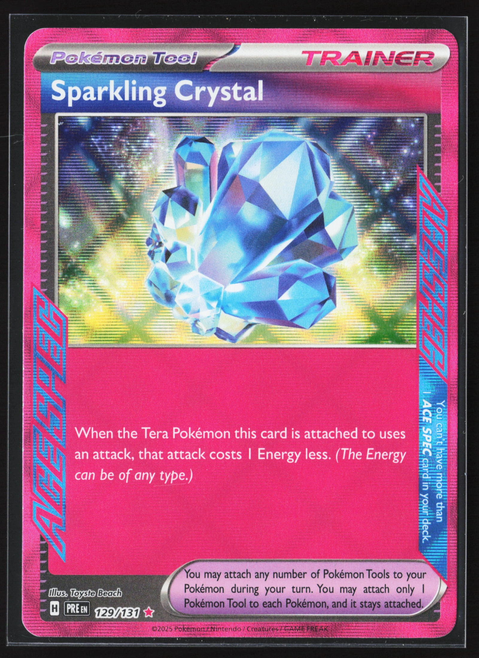 Sparkling Crystal (PRE 129) — Voorkant