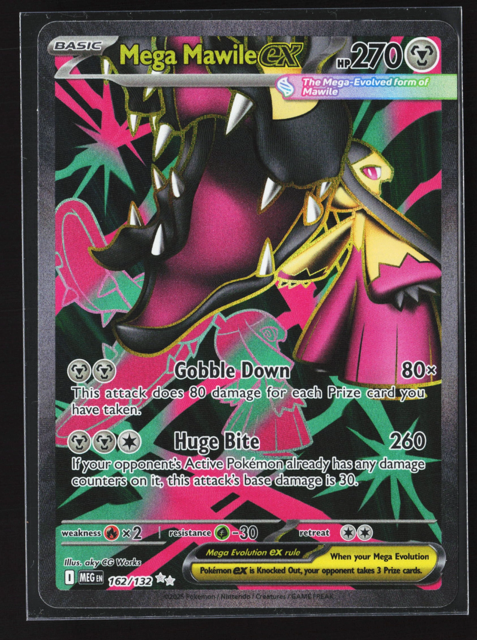 Mega Mawile ex (MEG 162) — Voorkant