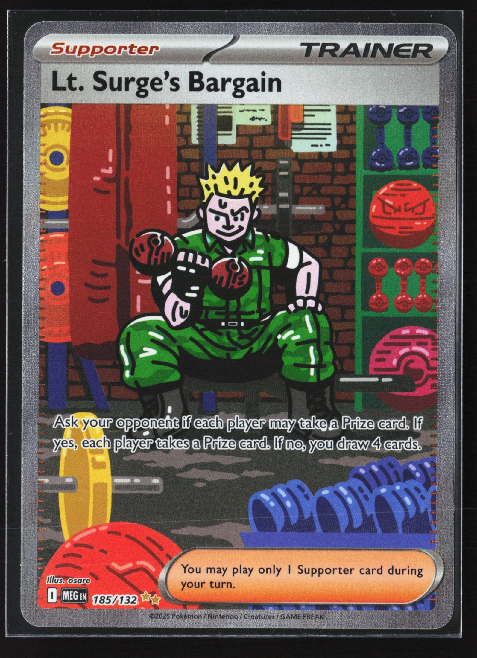 Lt. Surge's Bargain (MEG 185) — Voorkant