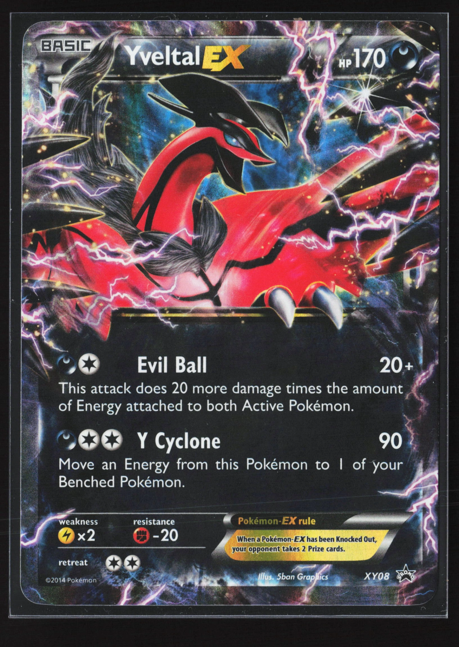 Yveltal-EX (PR-XY XY08) — Voorkant