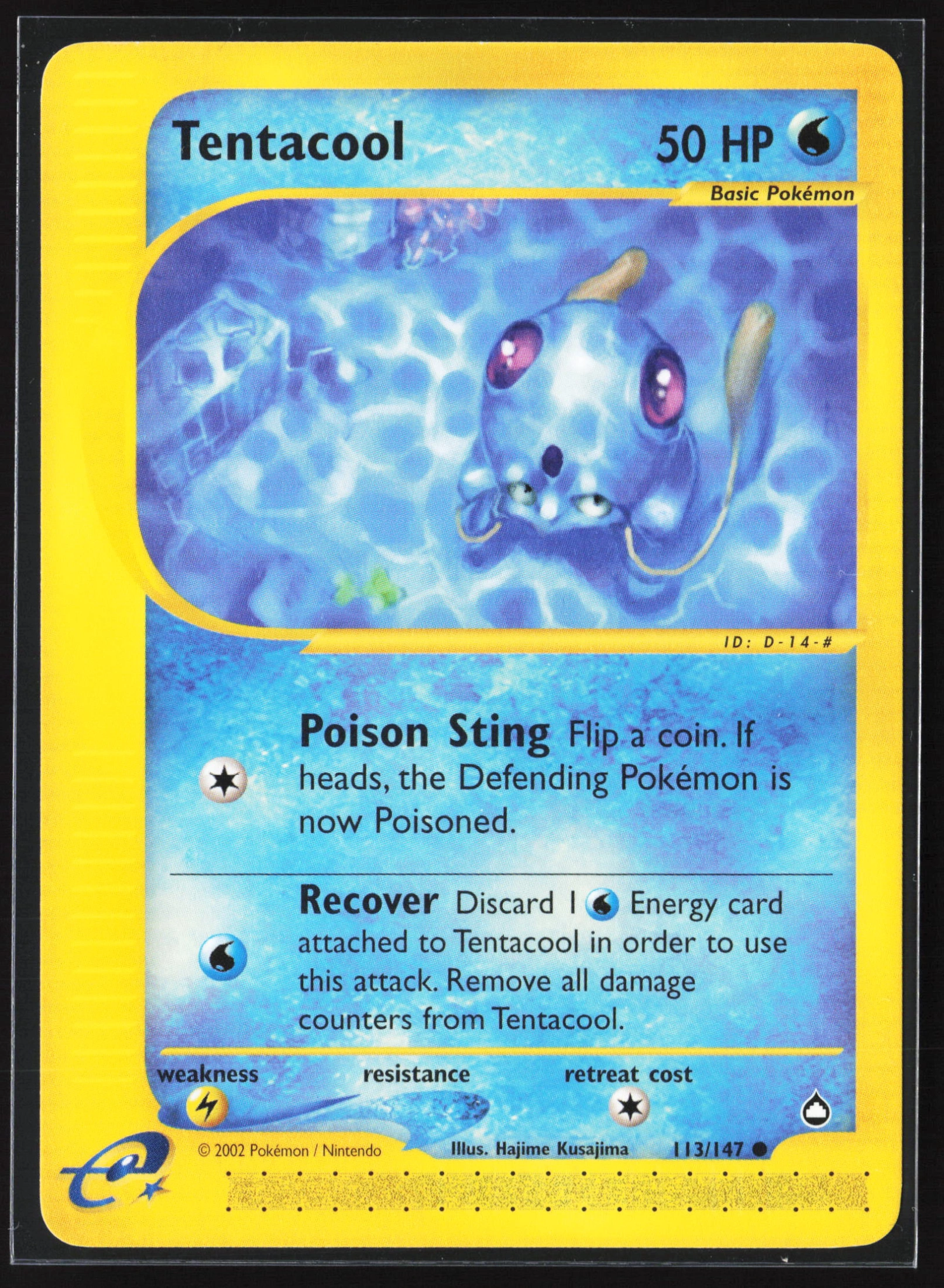 Tentacool (AQ 113) — Voorkant