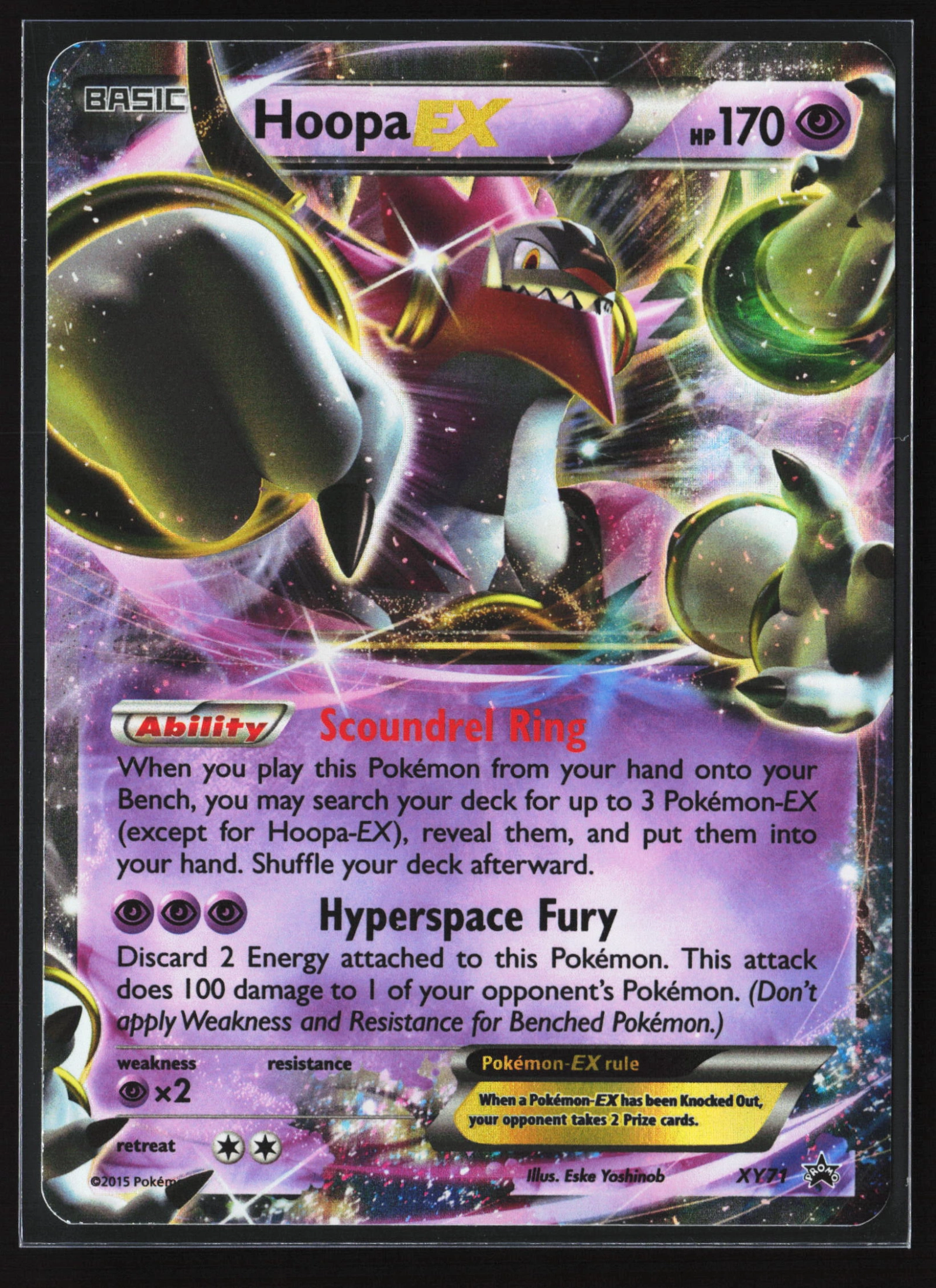 Hoopa-EX (PR-XY XY71) — Voorkant