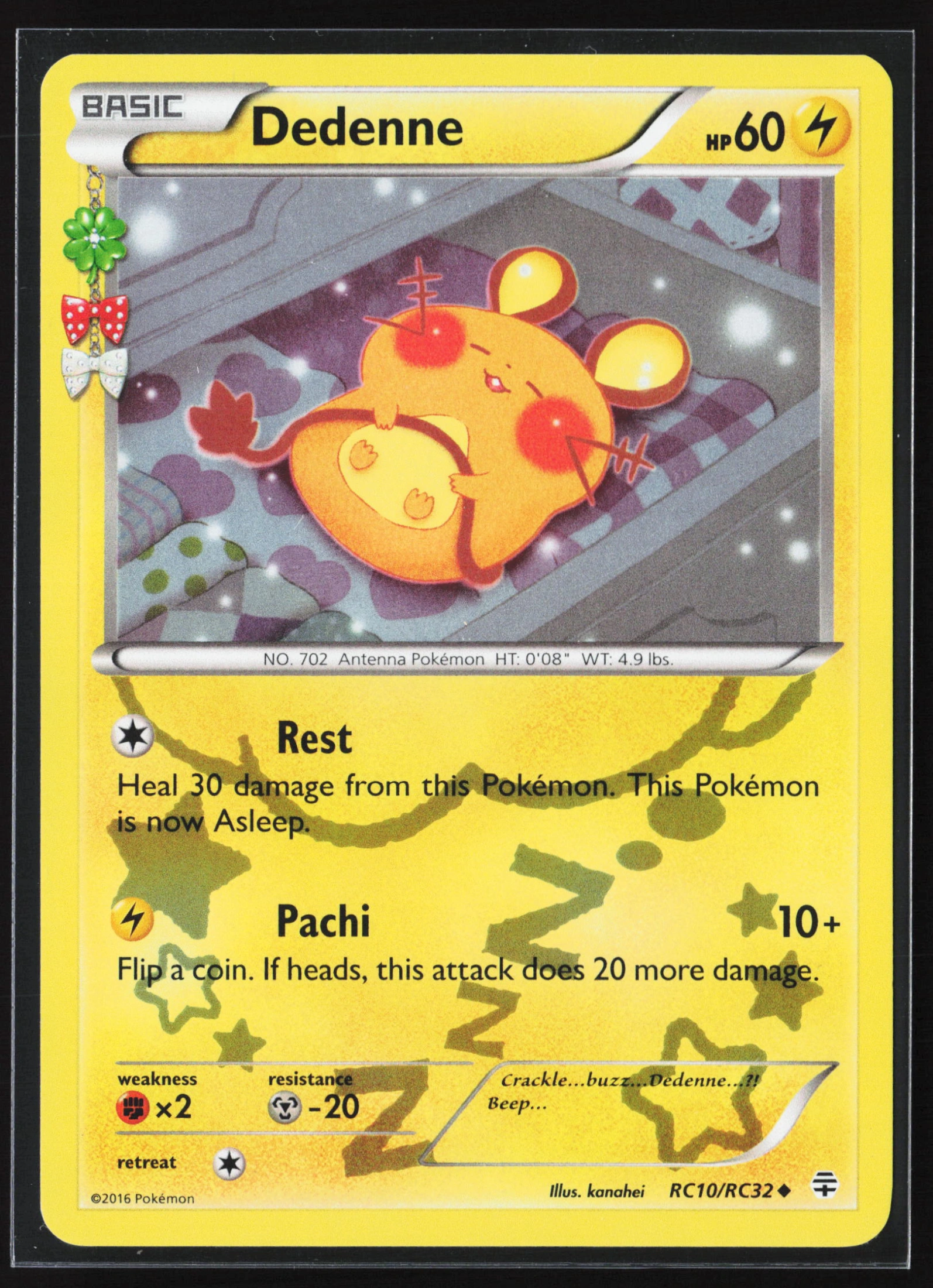 Dedenne (GEN RC10) — Voorkant