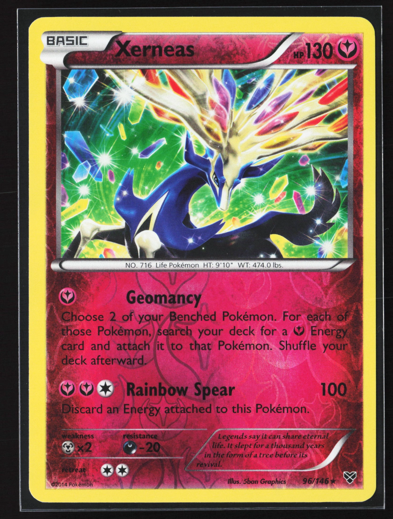 Xerneas (XY 096) — Voorkant