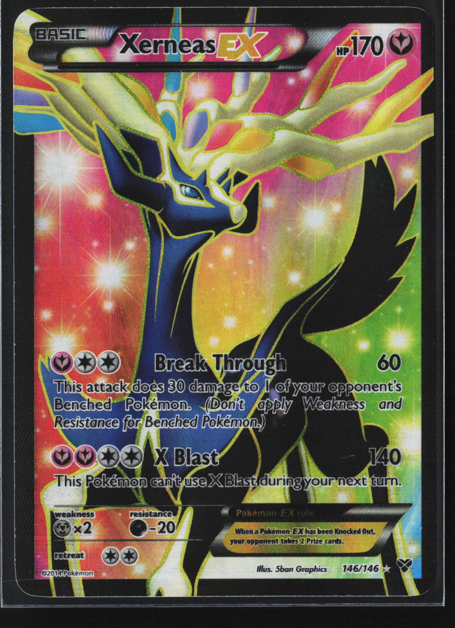 Xerneas-EX (XY 146) — Voorkant