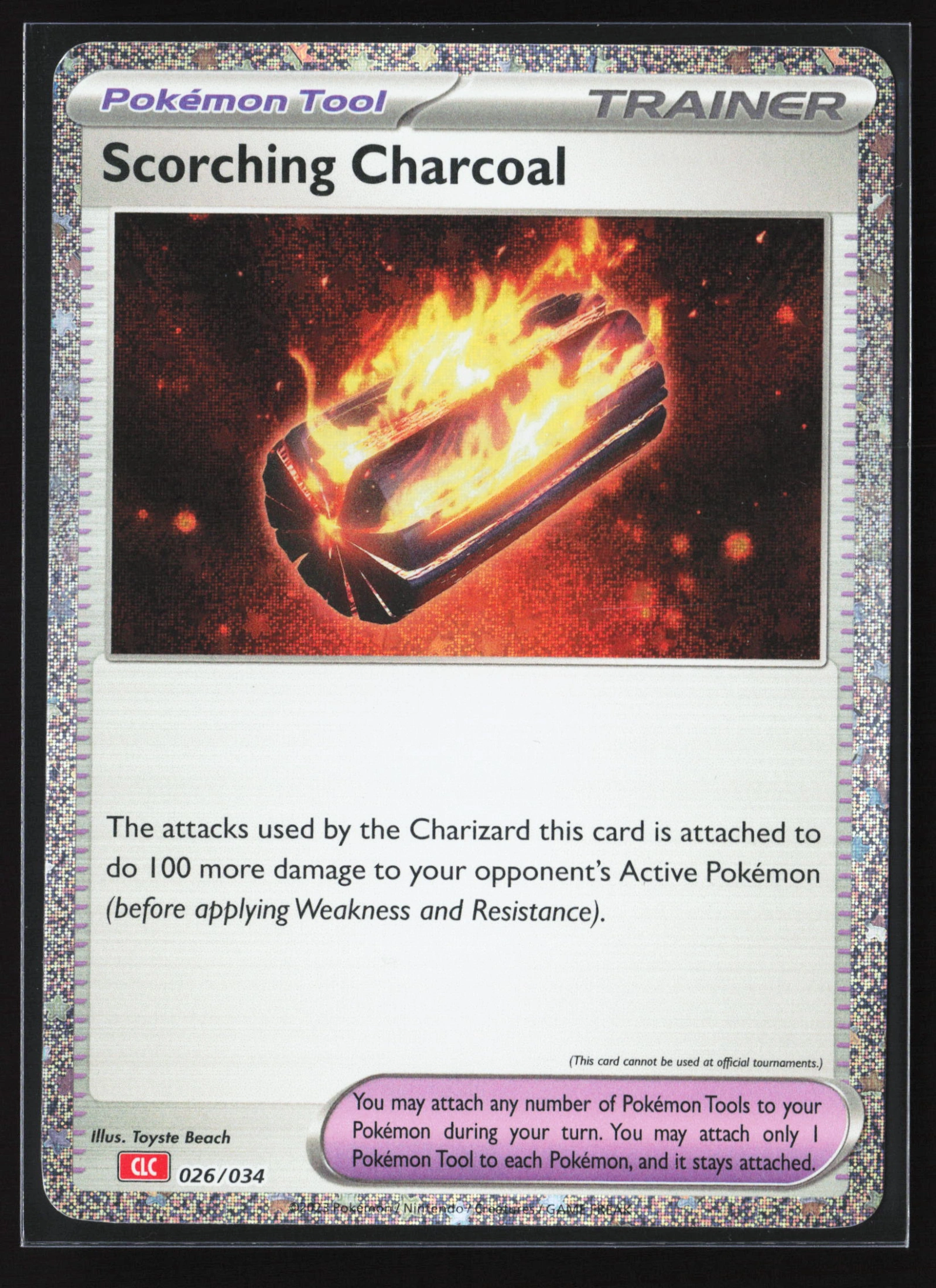 Scorching Charcoal (CLC 026) — Voorkant