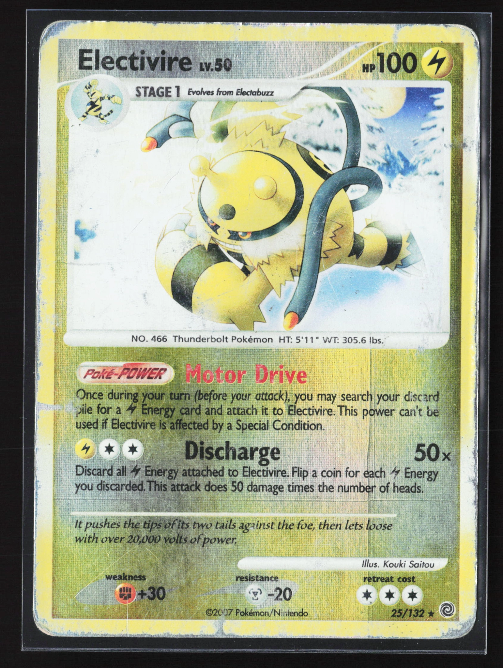Electivire (SW 025) — Voorkant