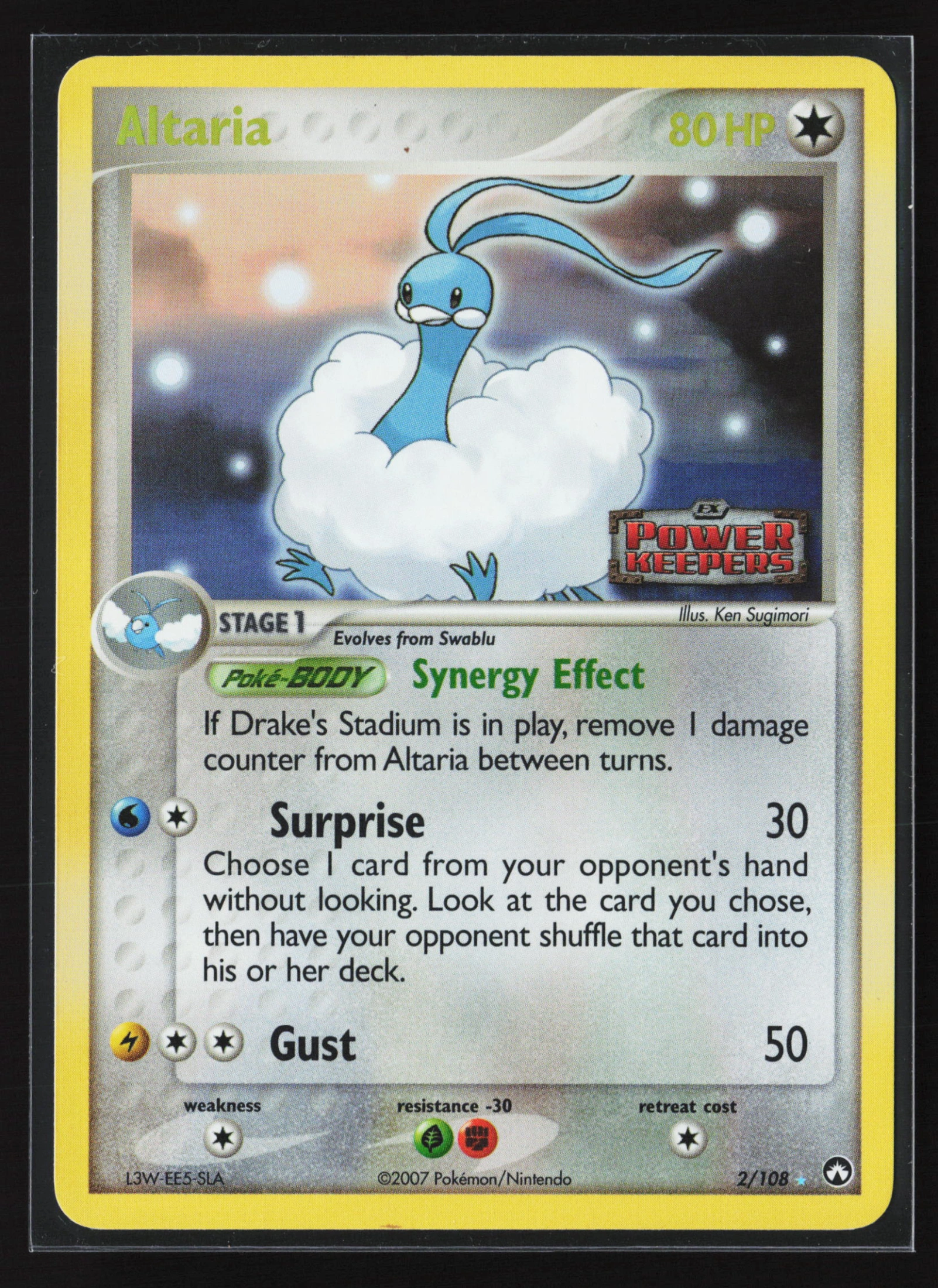 Altaria (PK 002) — Voorkant
