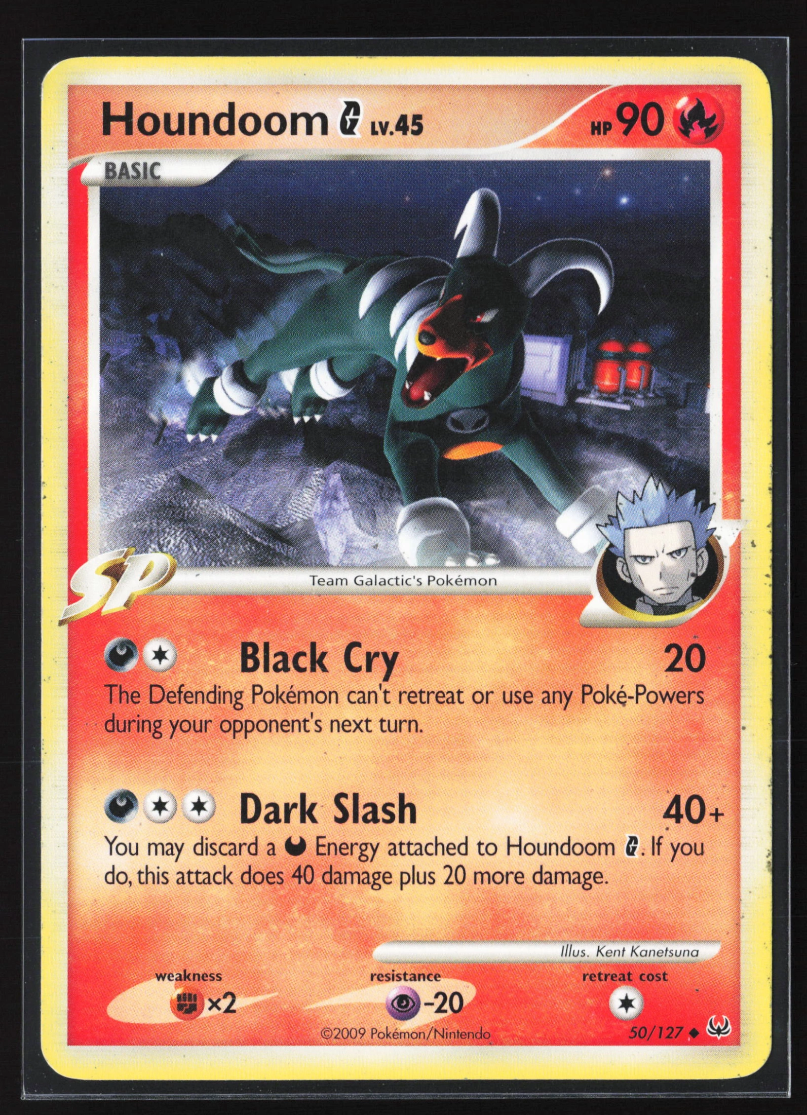 Houndoom G (PL 050) — Voorkant