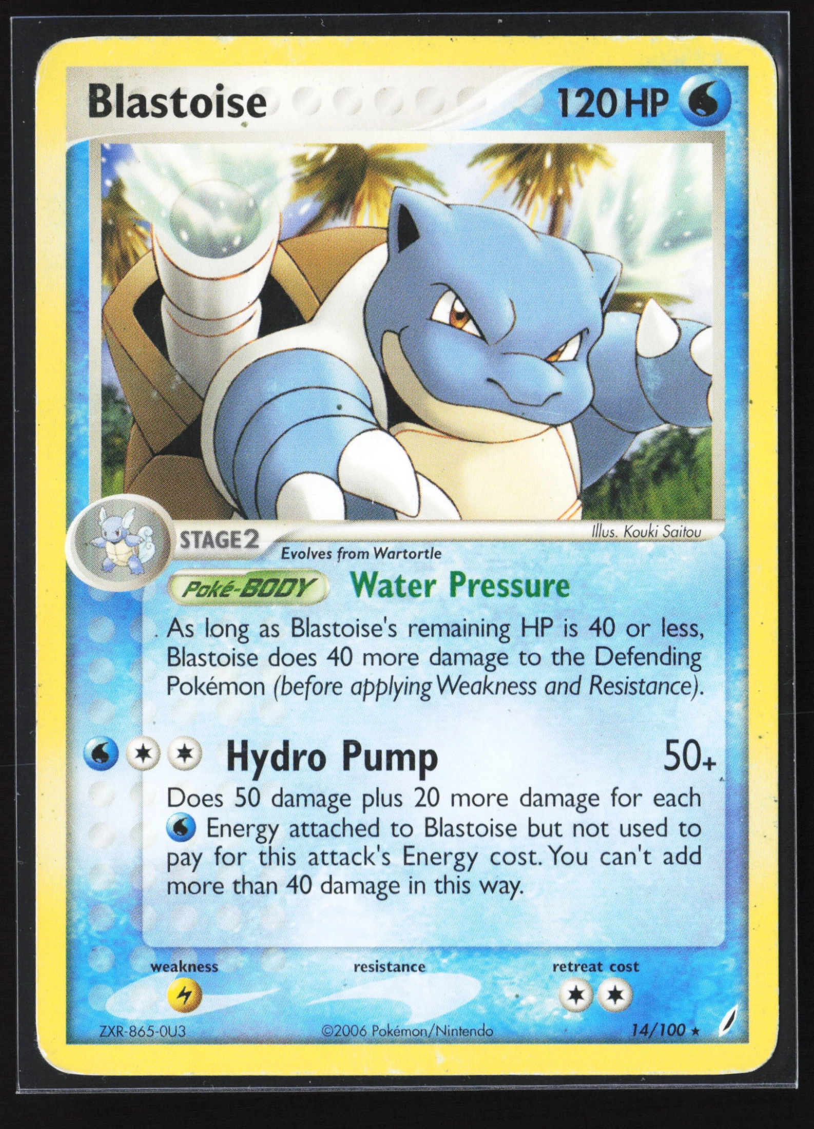 Blastoise (CG 014) — Voorkant