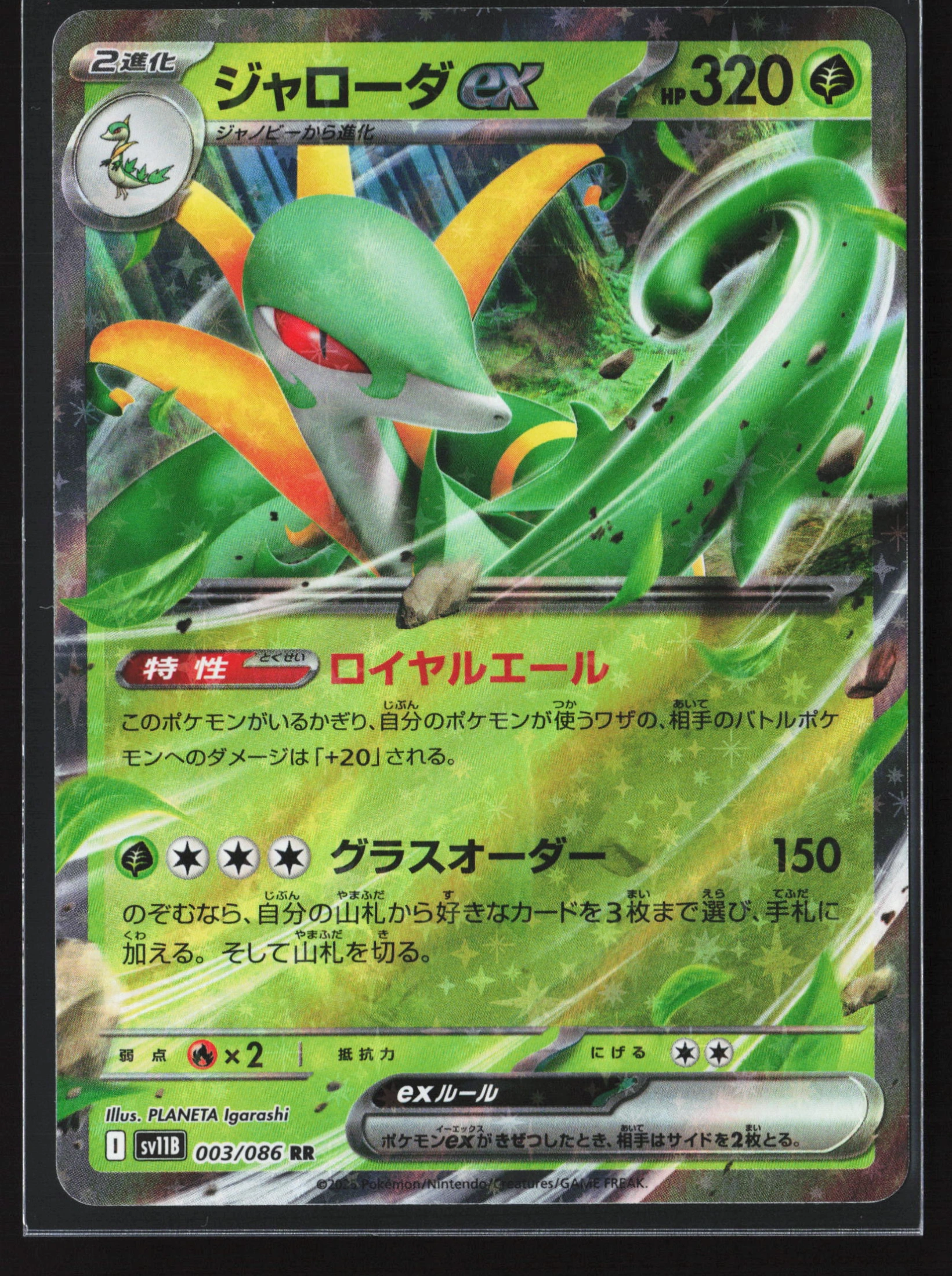 Serperior ex (SV11B 003) — Voorkant