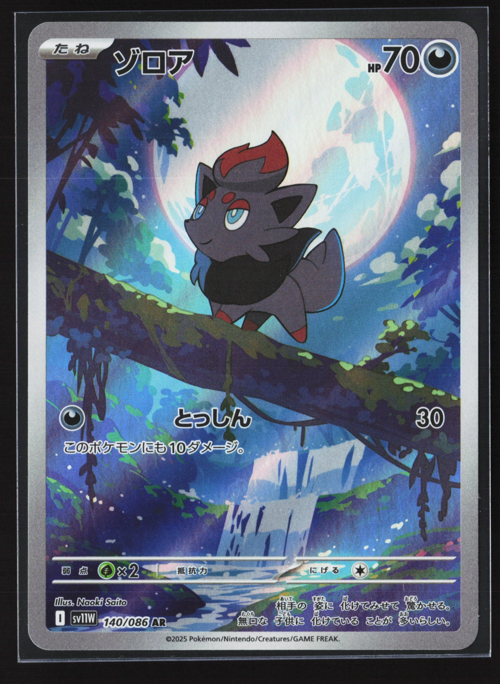Zorua (SV11W 140) — Voorkant