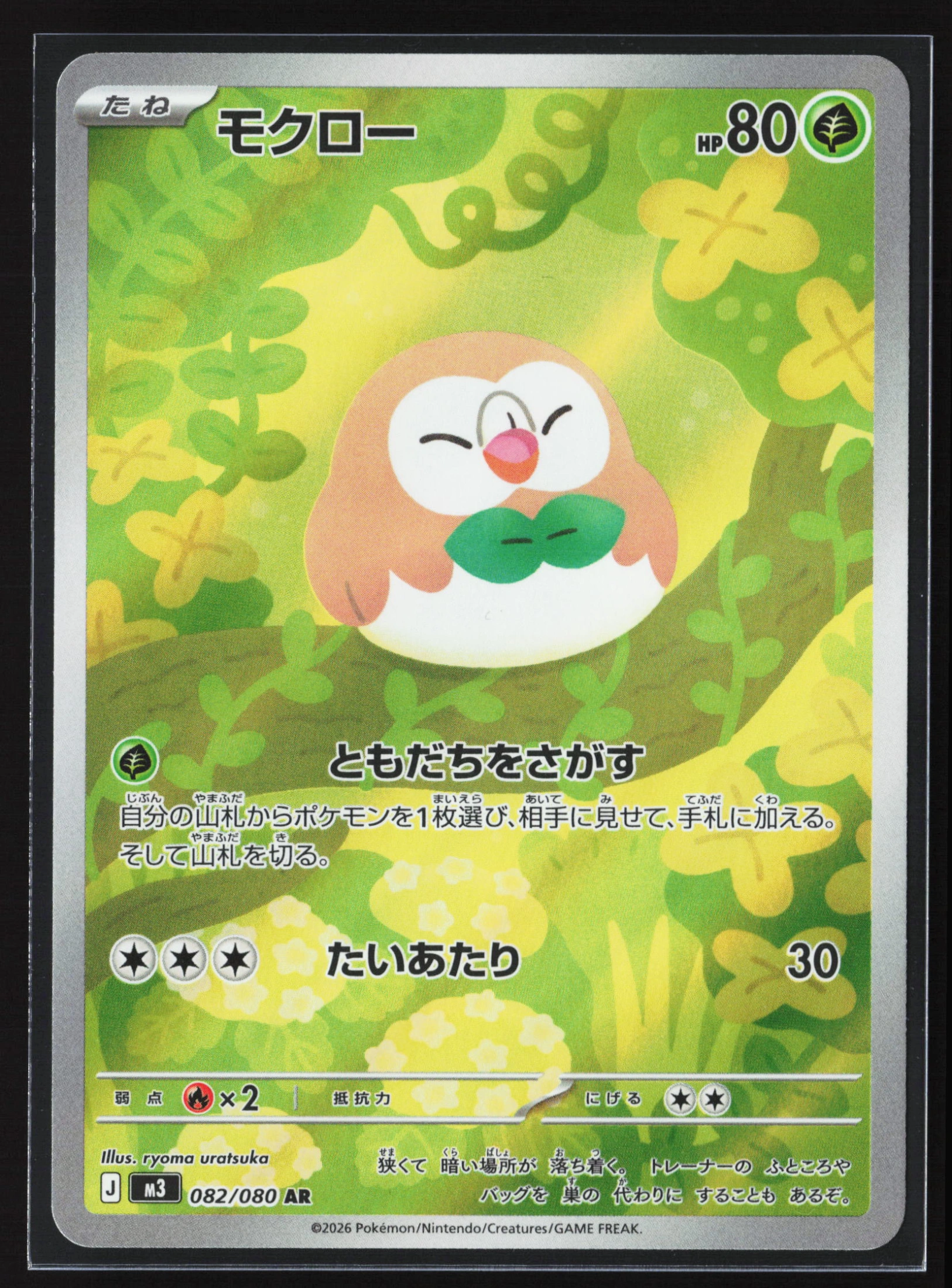 Rowlet (M3 082) — Voorkant