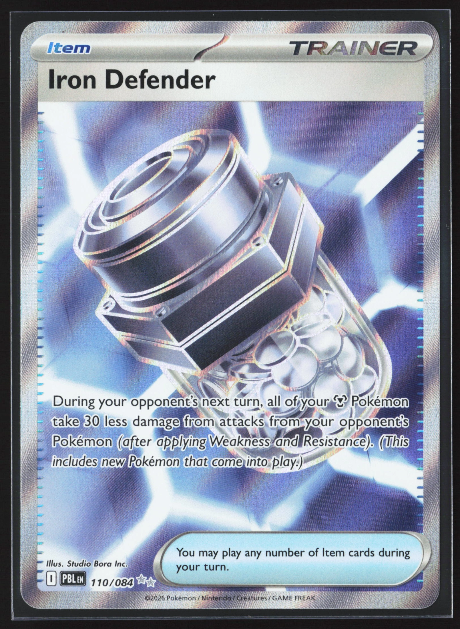 Iron Defender (PBL 110) — Voorkant