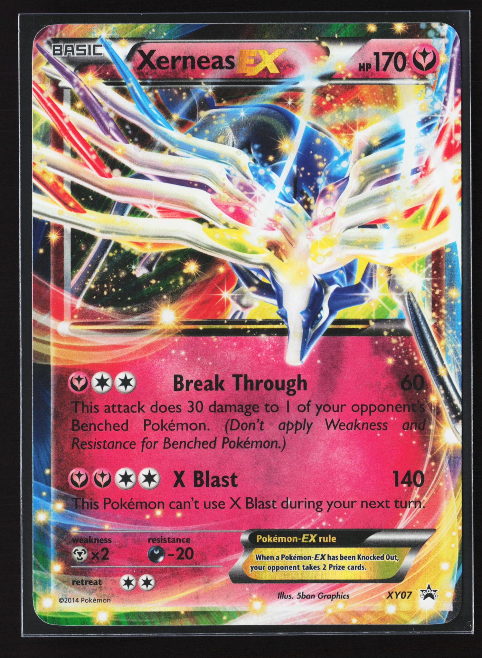 Xerneas-EX (PR-XY XY07) — Voorkant