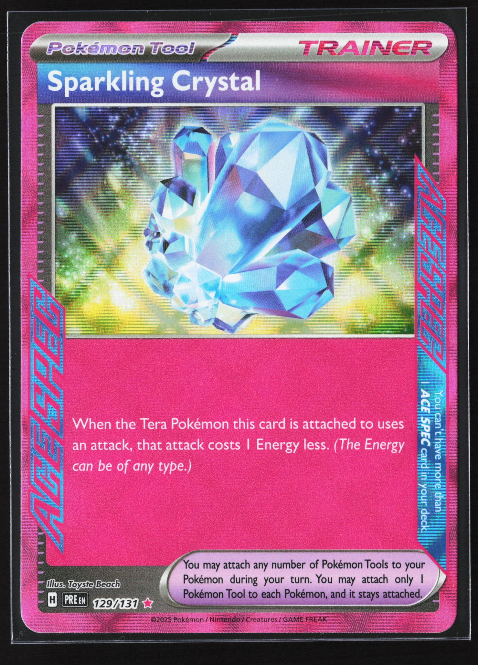 Sparkling Crystal (PRE 129) — Voorkant