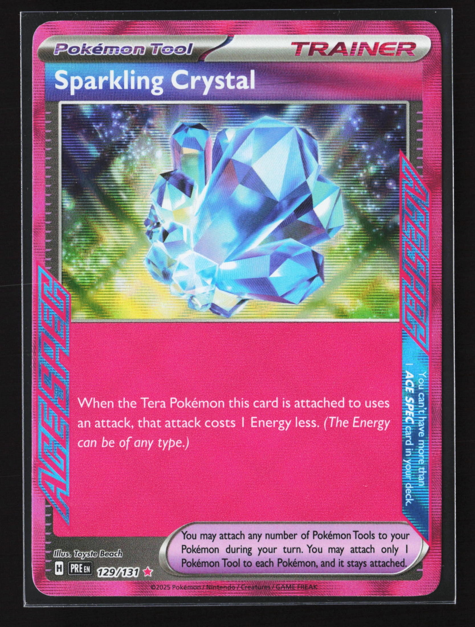 Sparkling Crystal (PRE 129) — Voorkant