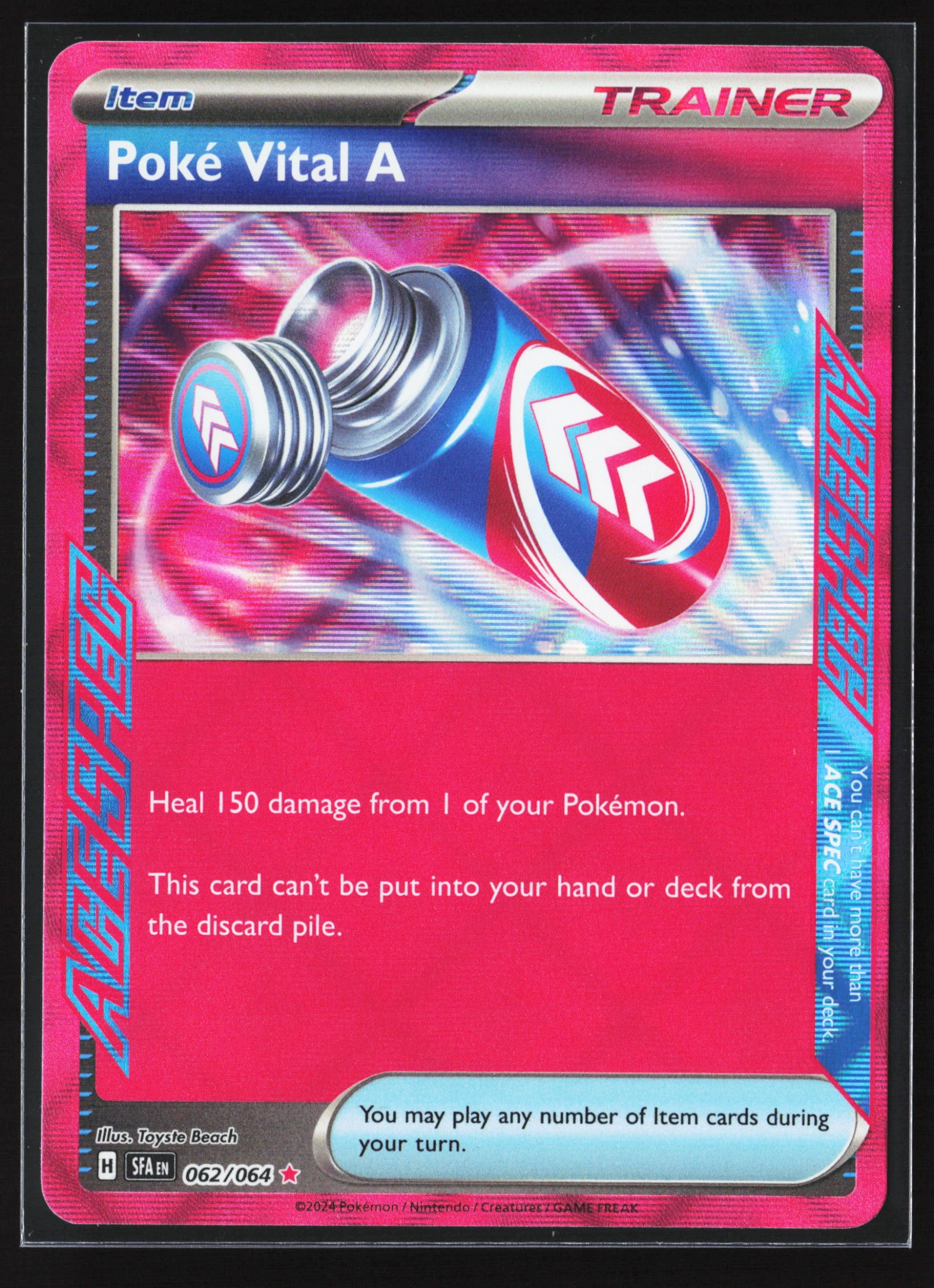 Poké Vital A (SFA 062) — Voorkant