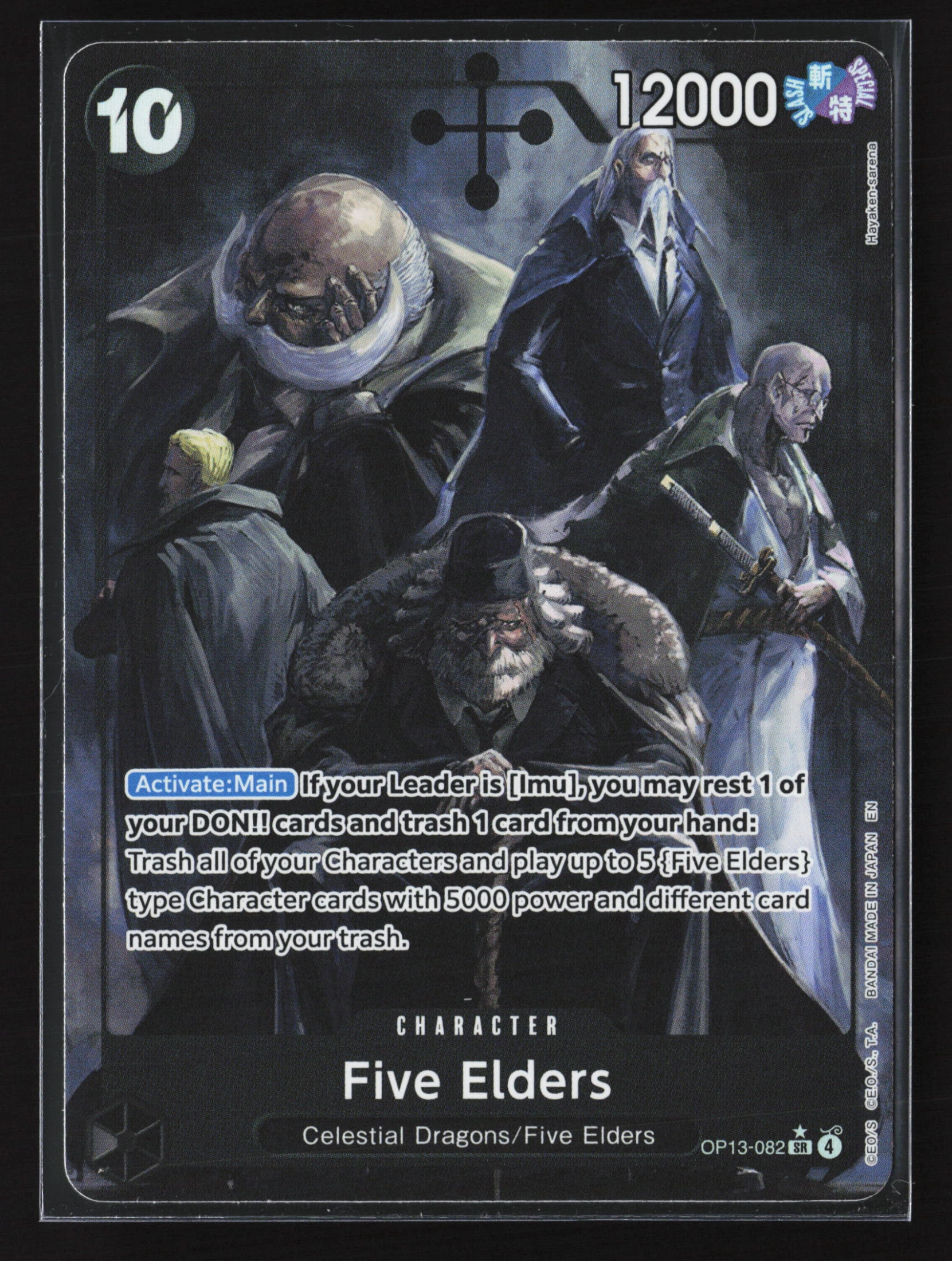 Five Elders (OP13-082) — Voorkant