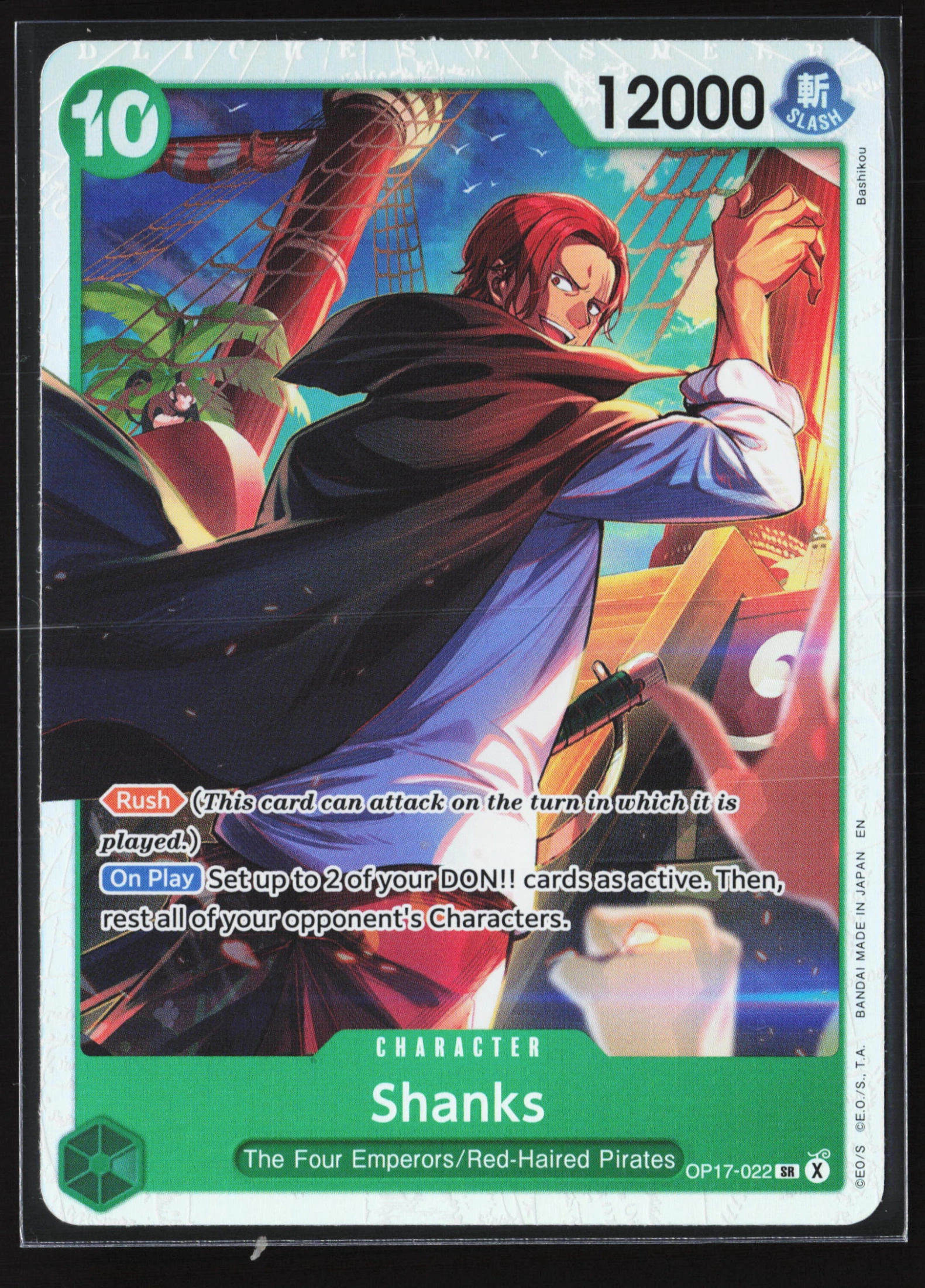 Shanks (OP17-022) — Voorkant