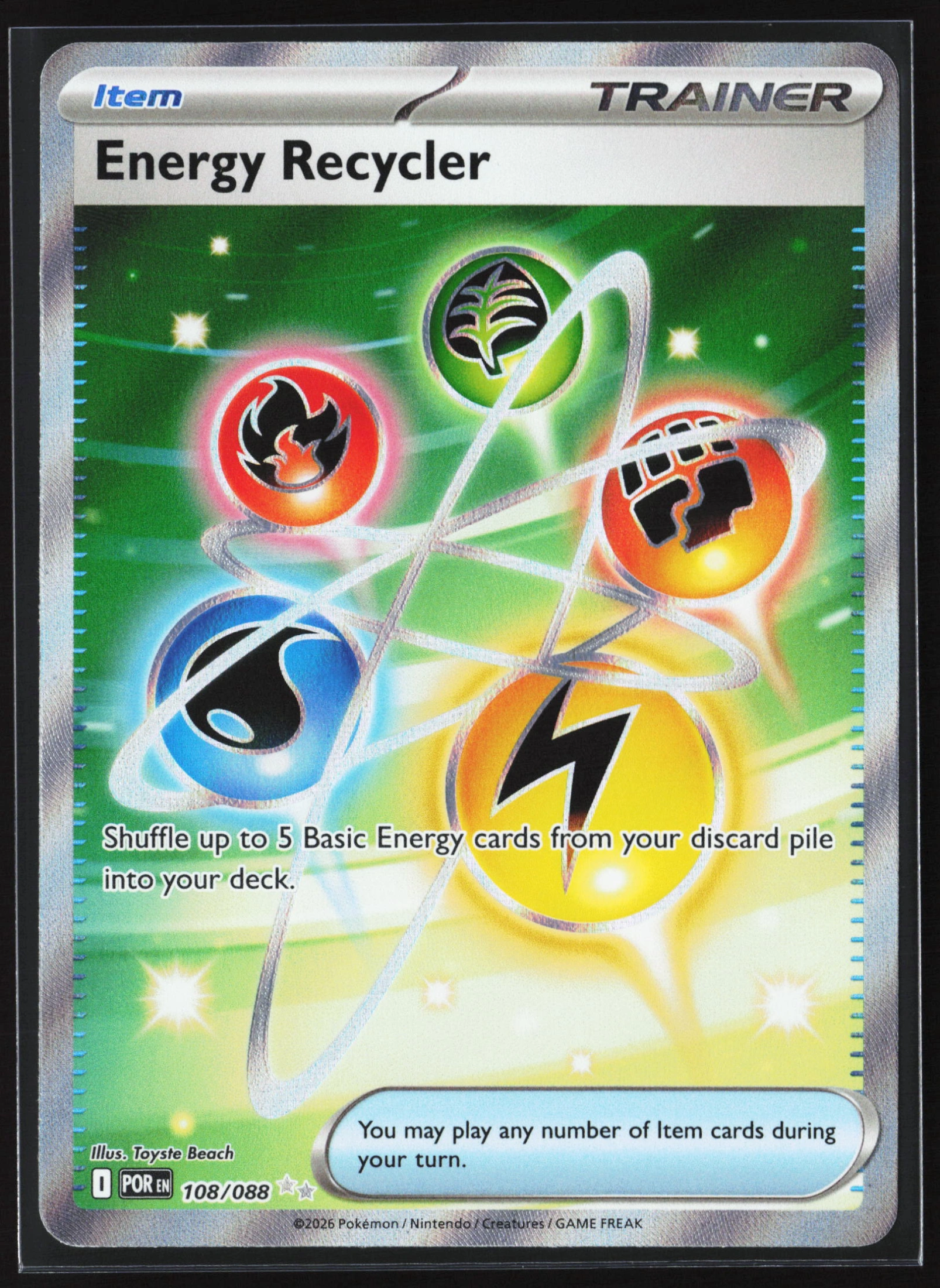 Energy Recycler (POR 108) — Voorkant