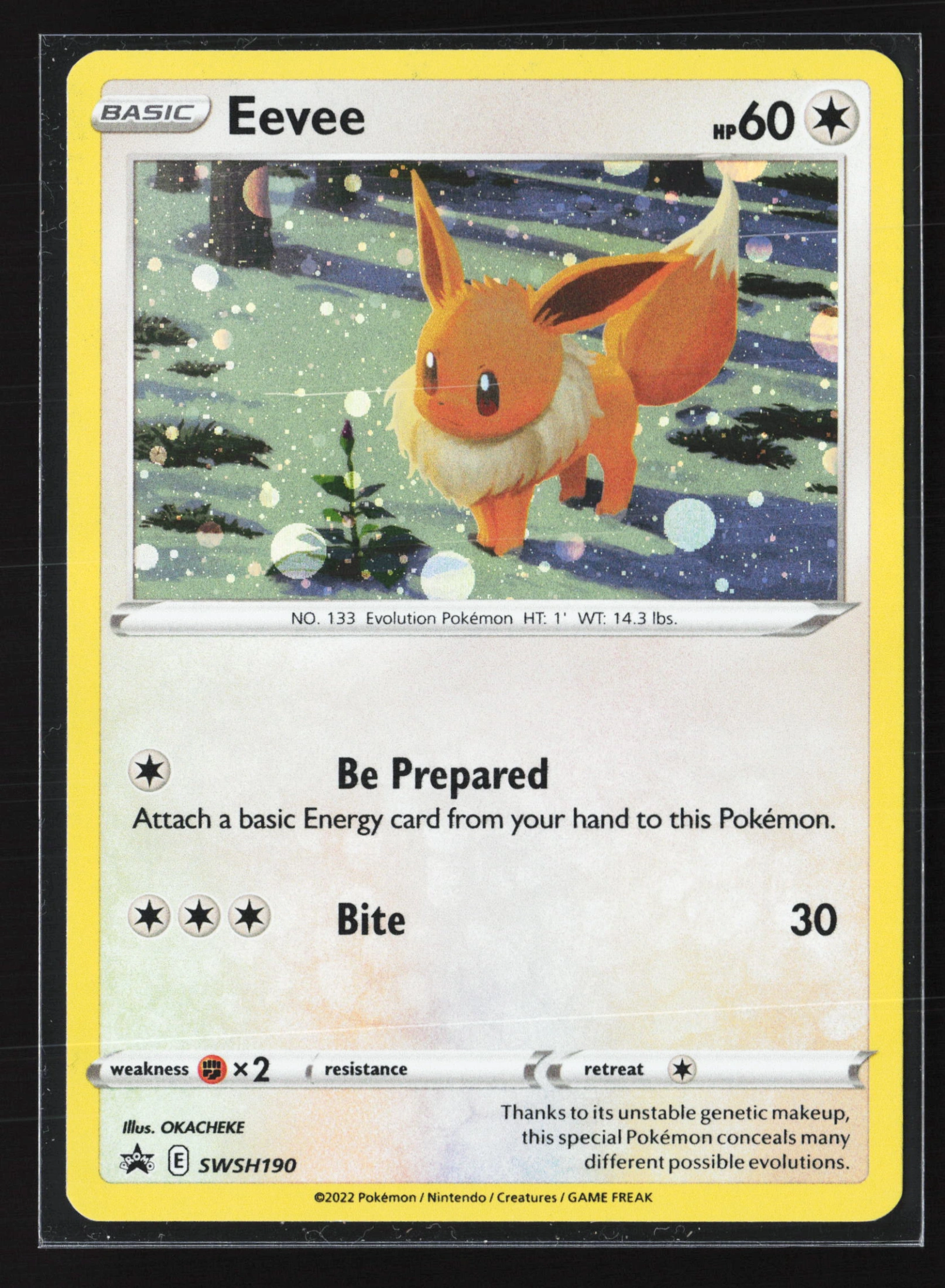 Eevee (PR-SW SWSH190) — Voorkant