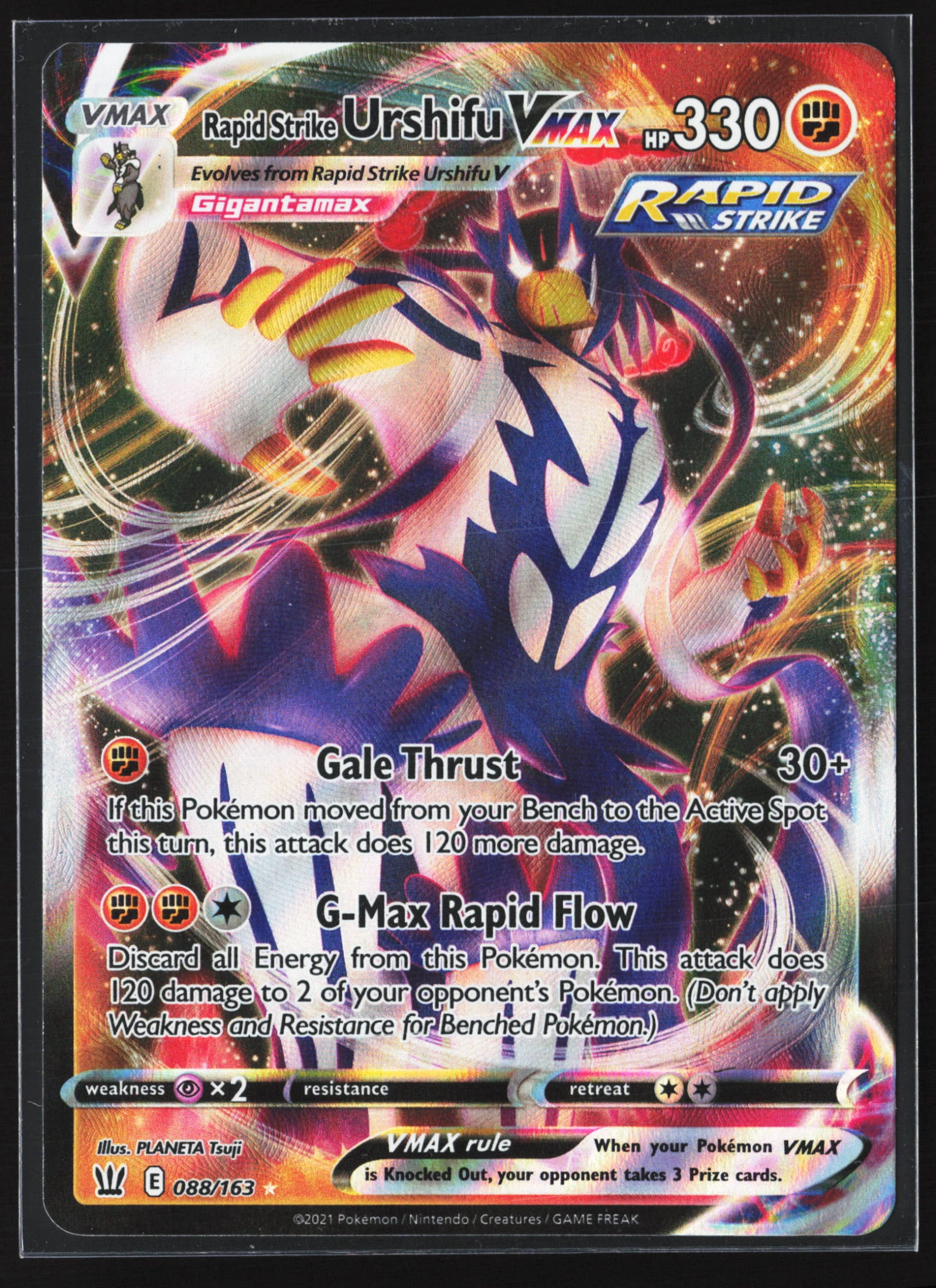Rapid Strike Urshifu VMAX (BST 088) — Voorkant