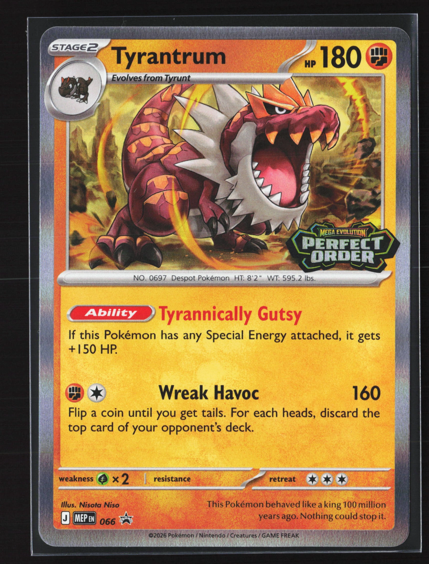 Tyrantrum (MEP 066) — Voorkant