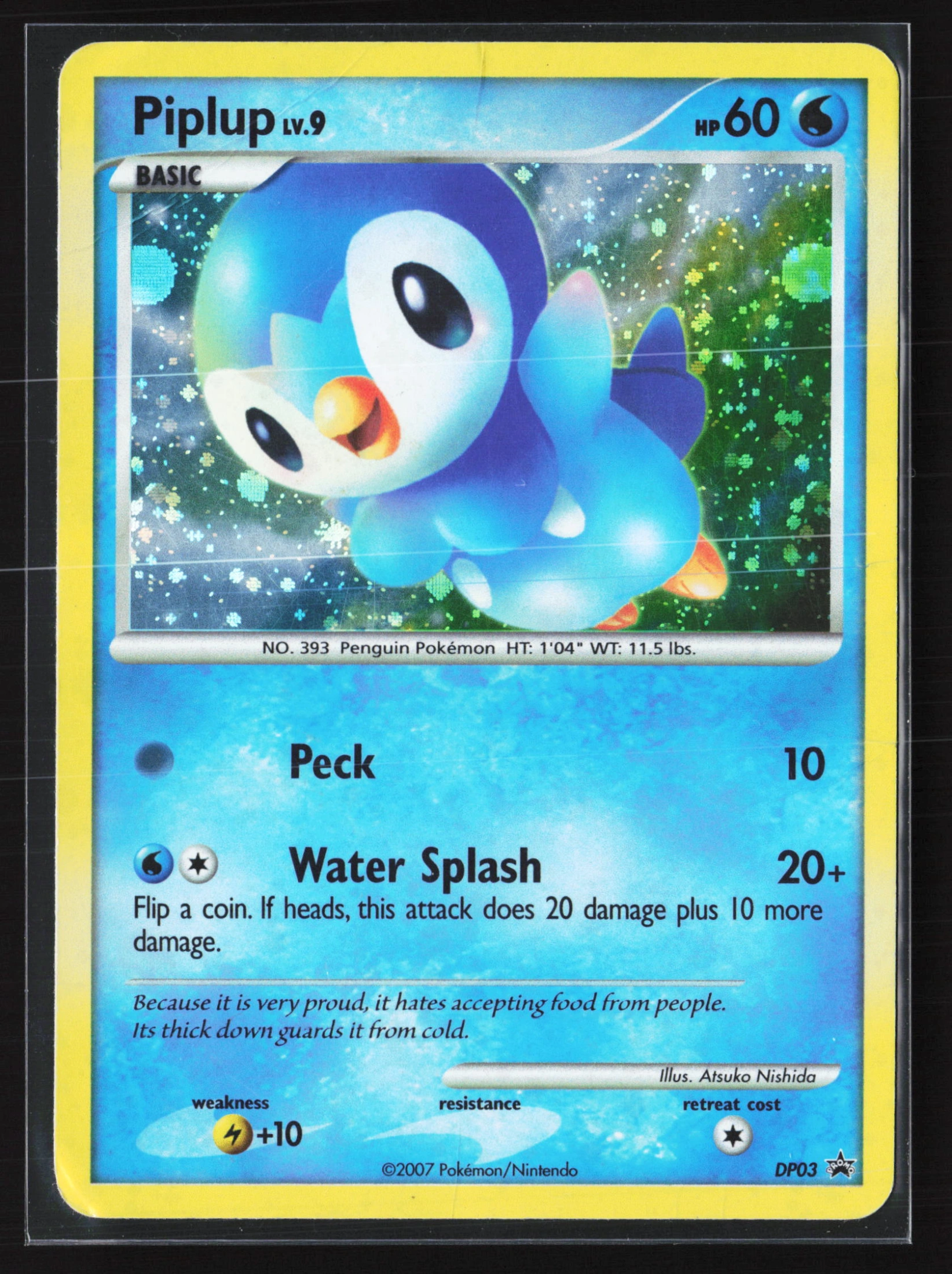 Piplup (PR-DPP DP03) — Voorkant