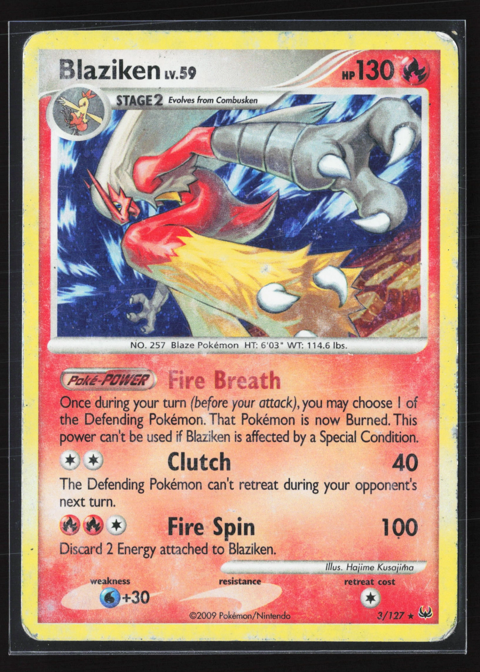 Blaziken (PL 003) — Voorkant