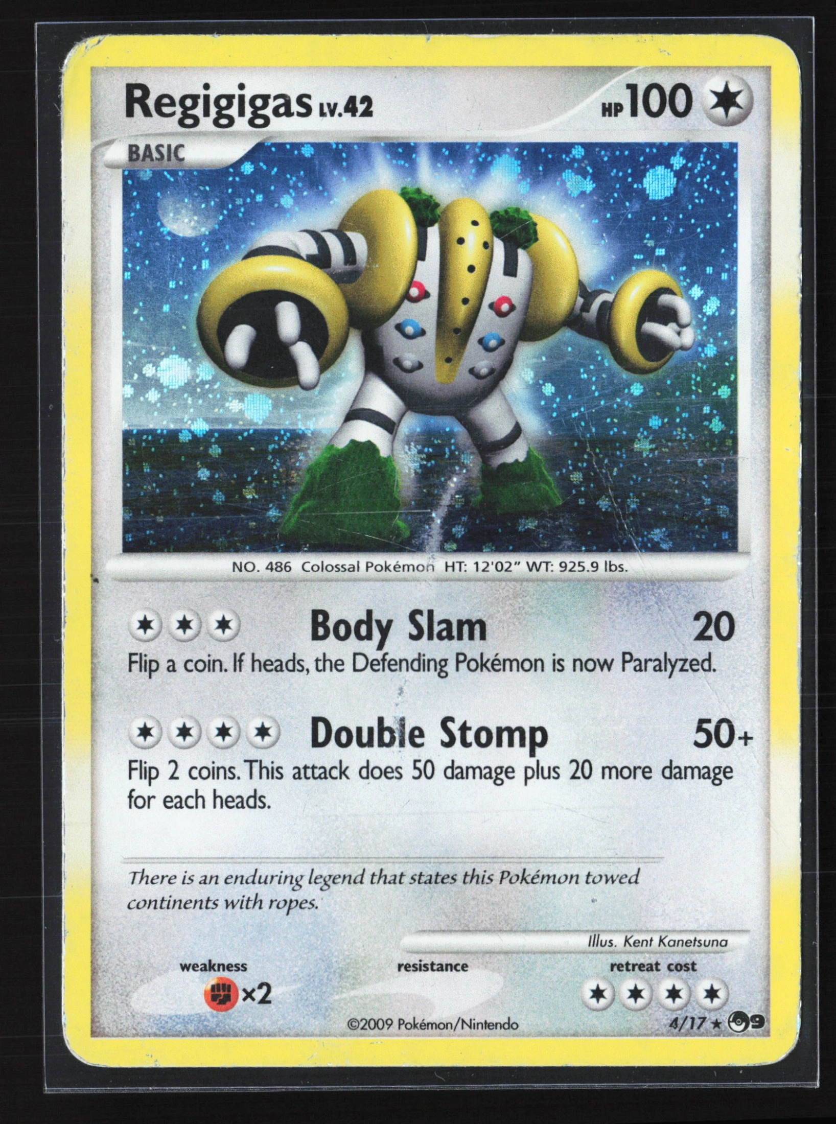 Regigigas (004) — Voorkant