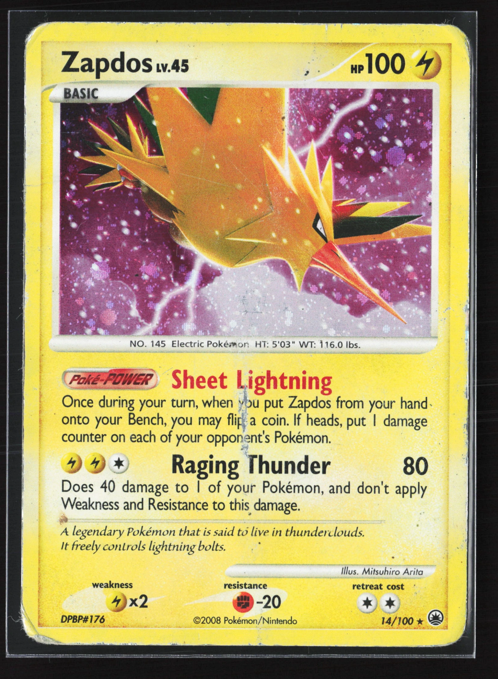 Zapdos (MD 014) — Voorkant