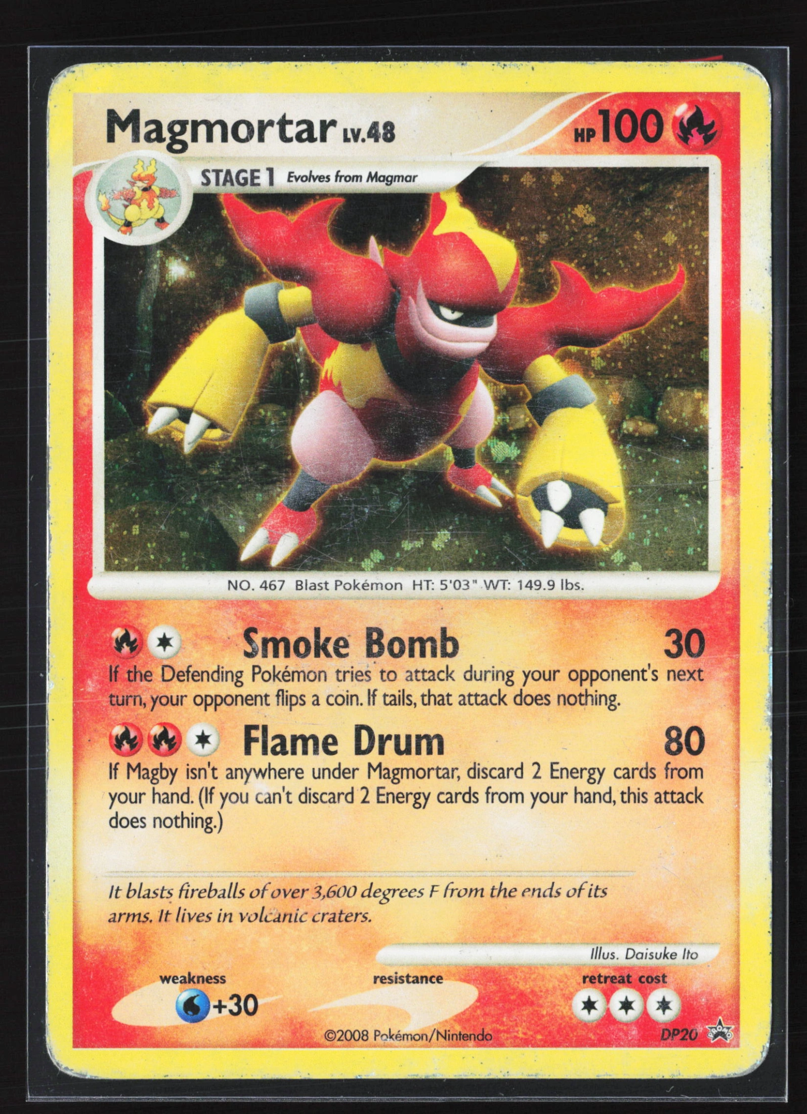 Magmortar (PR-DPP DP20) — Voorkant