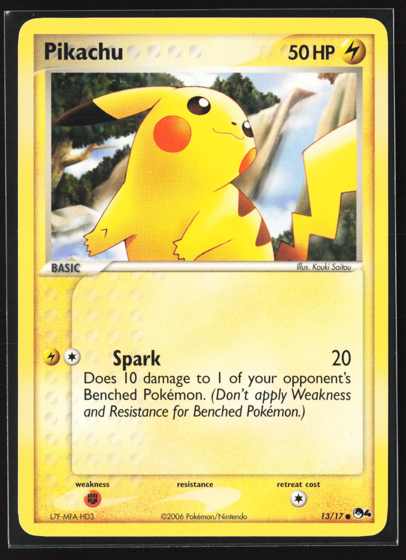 Pikachu (013) — Voorkant