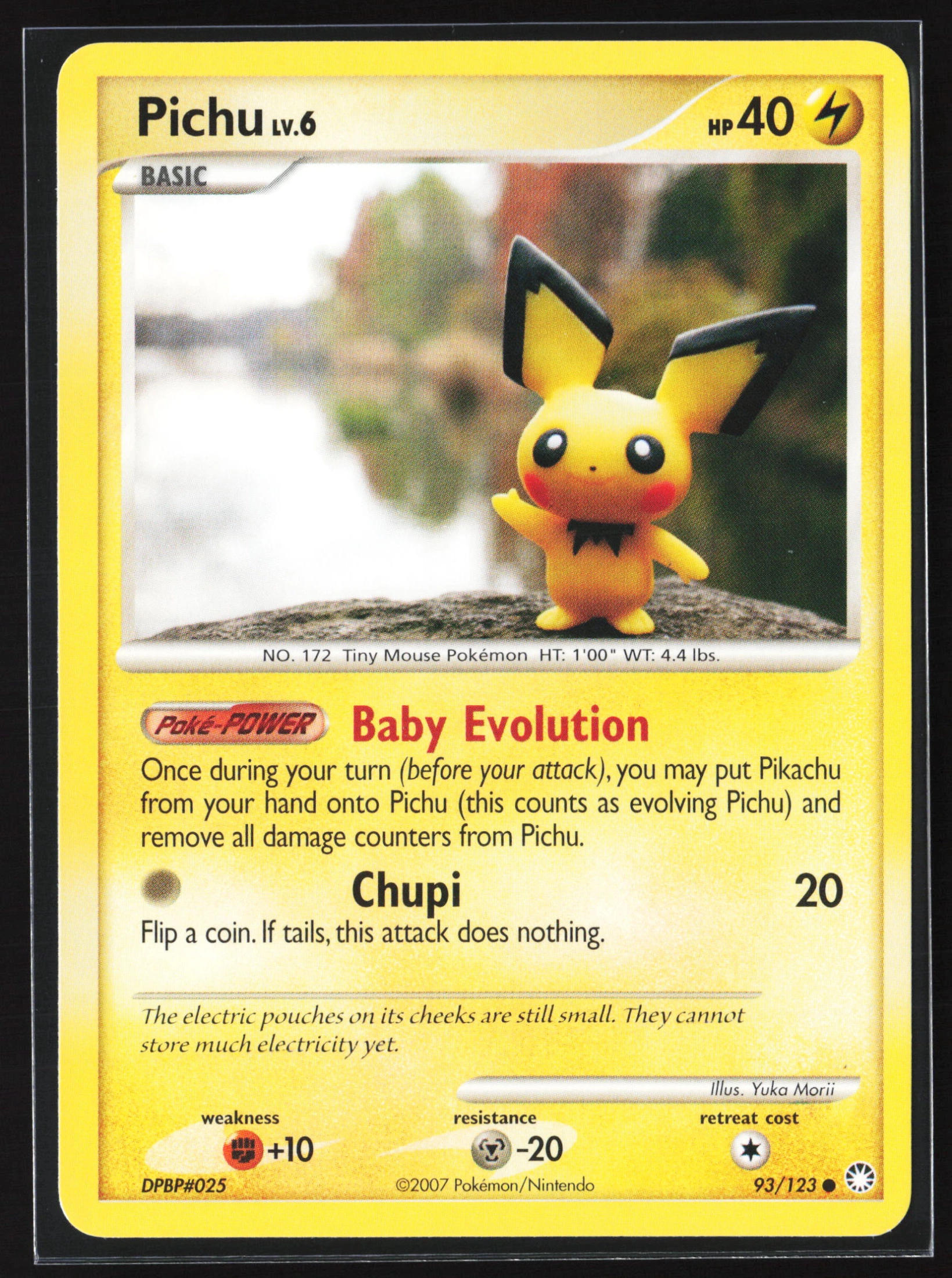 Pichu (MT 093) — Voorkant