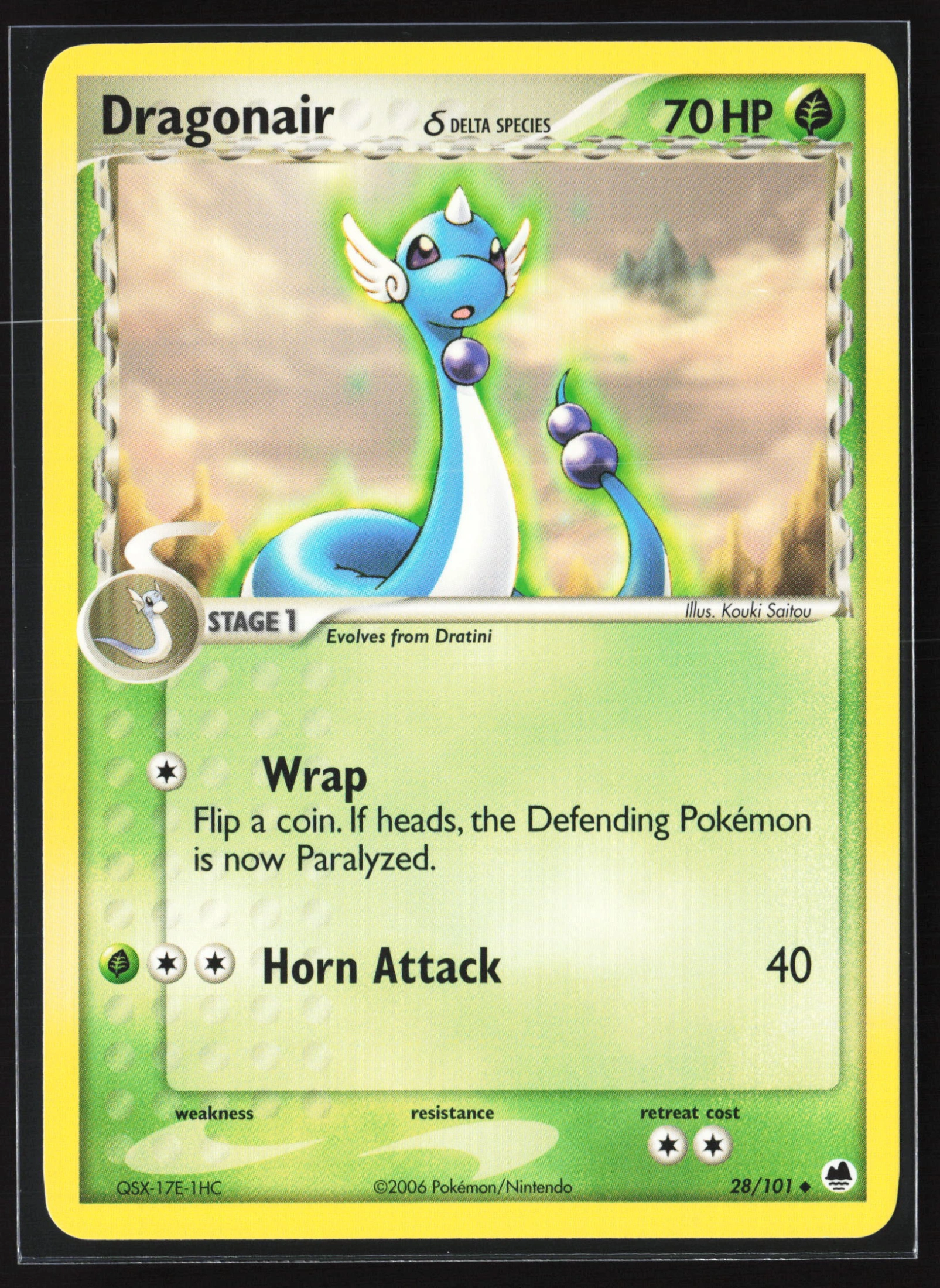 Dragonair δ (DF 028) — Voorkant