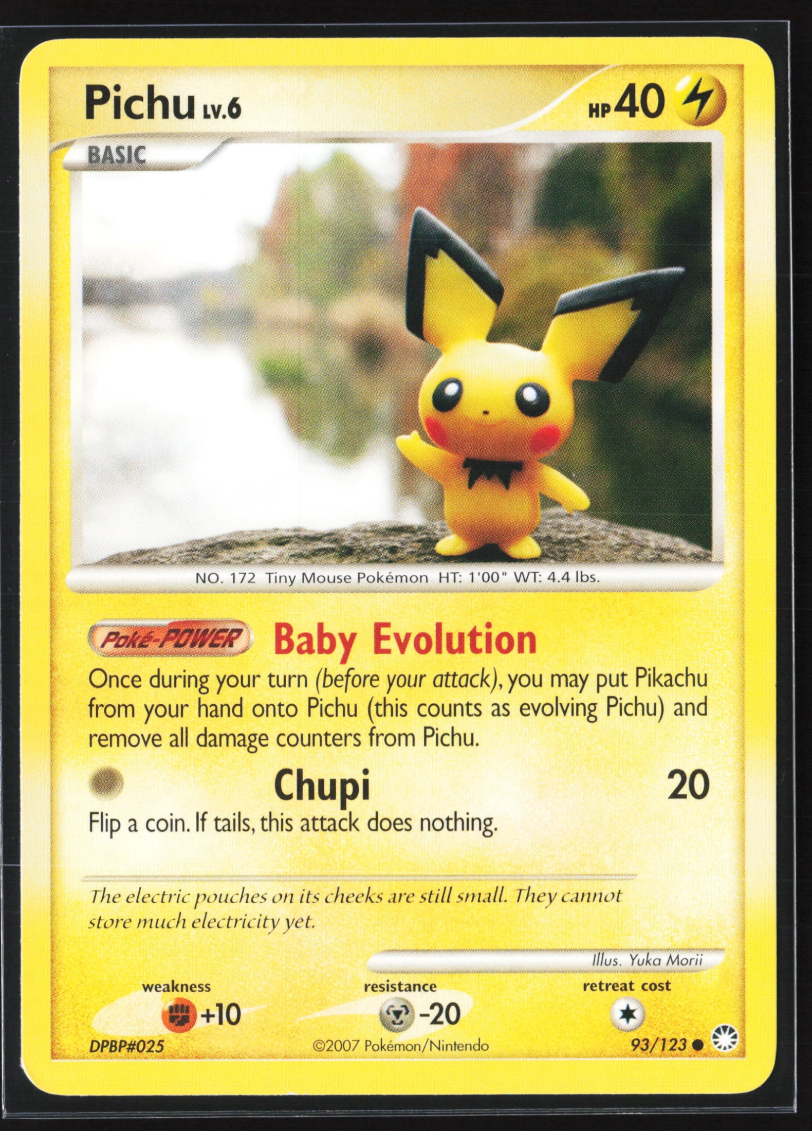 Pichu (MT 093) — Voorkant