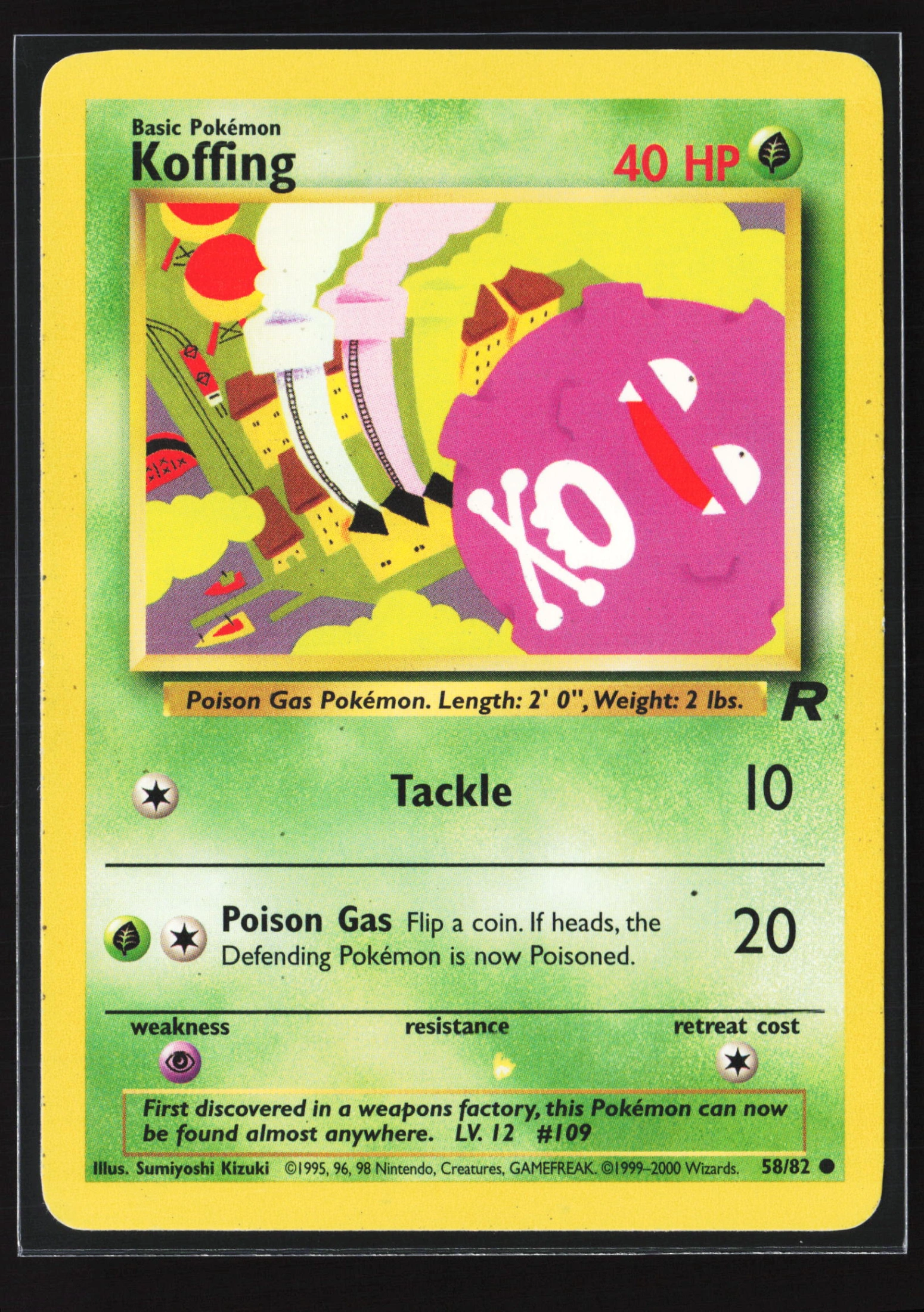 Koffing (TR 058) — Voorkant