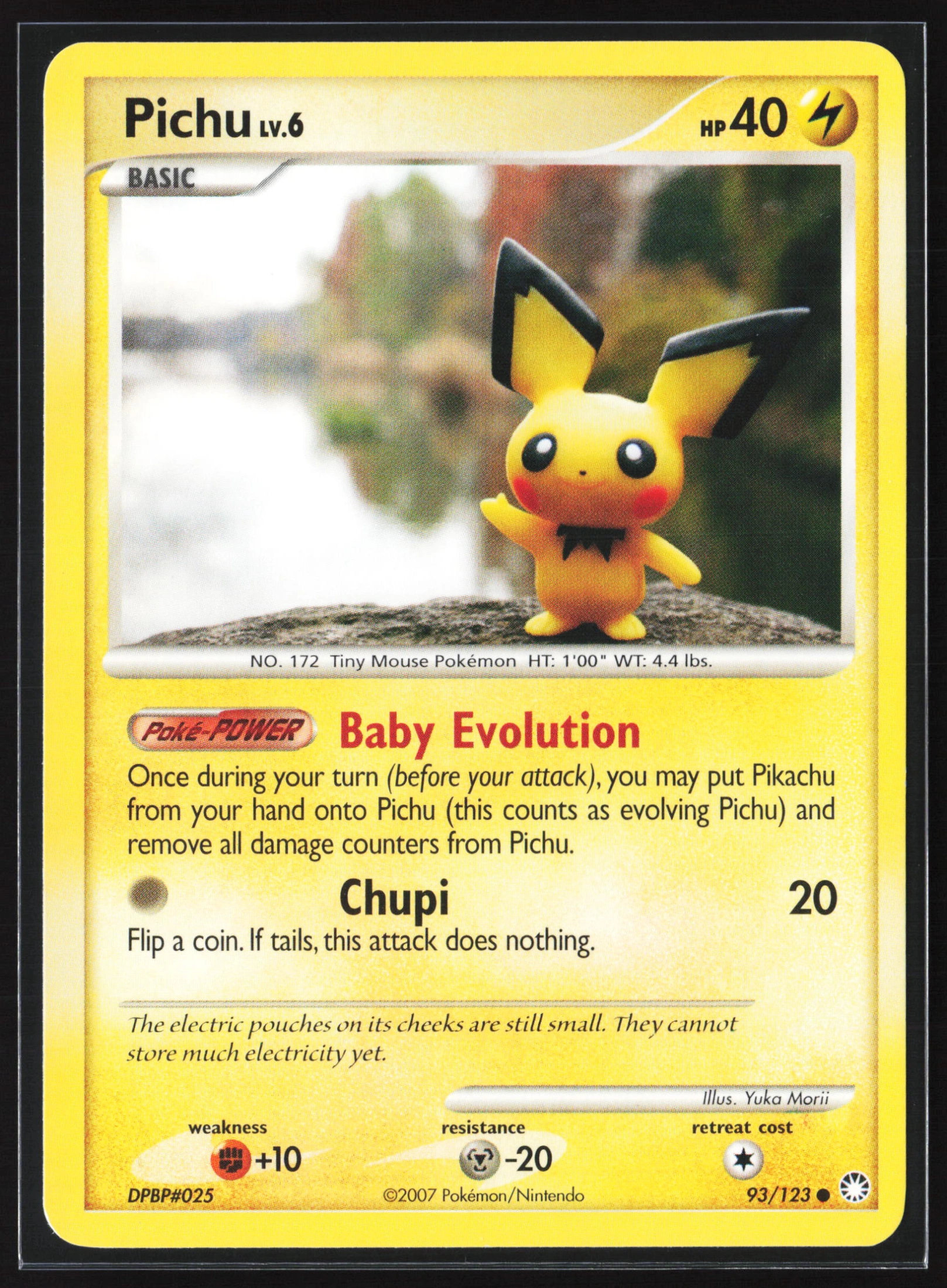 Pichu (MT 093) — Voorkant