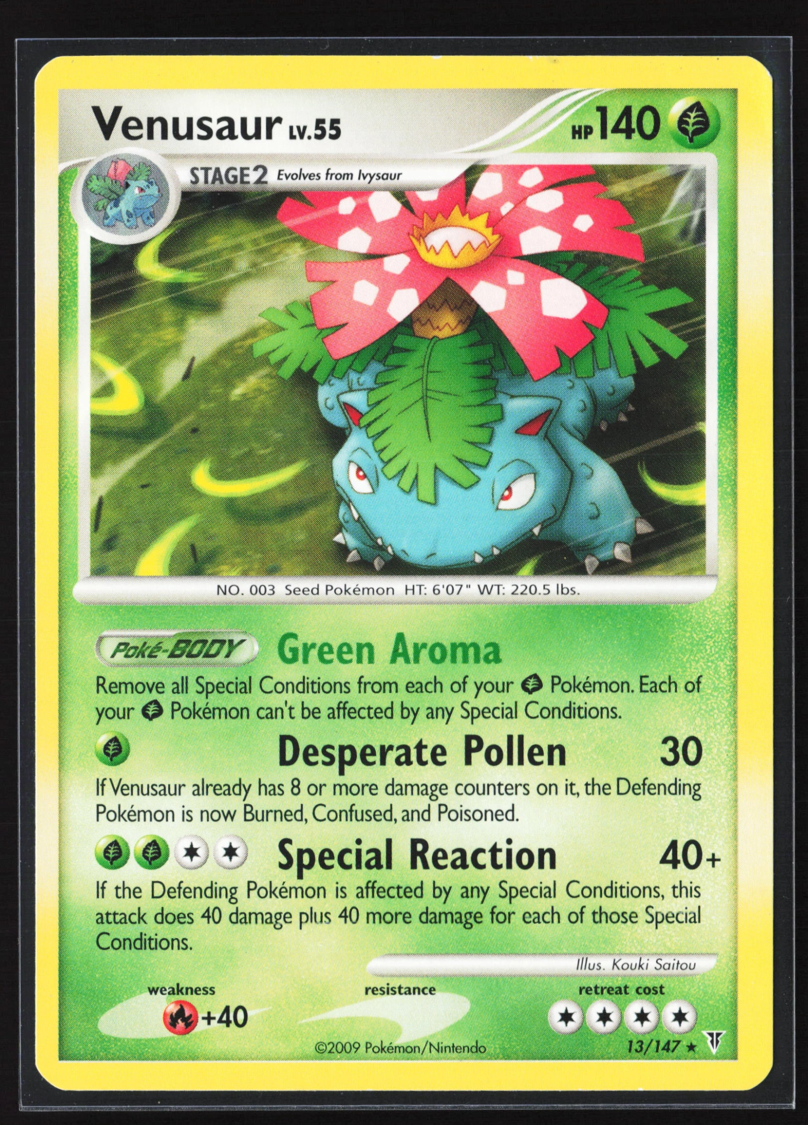 Venusaur (SV 013) — Voorkant