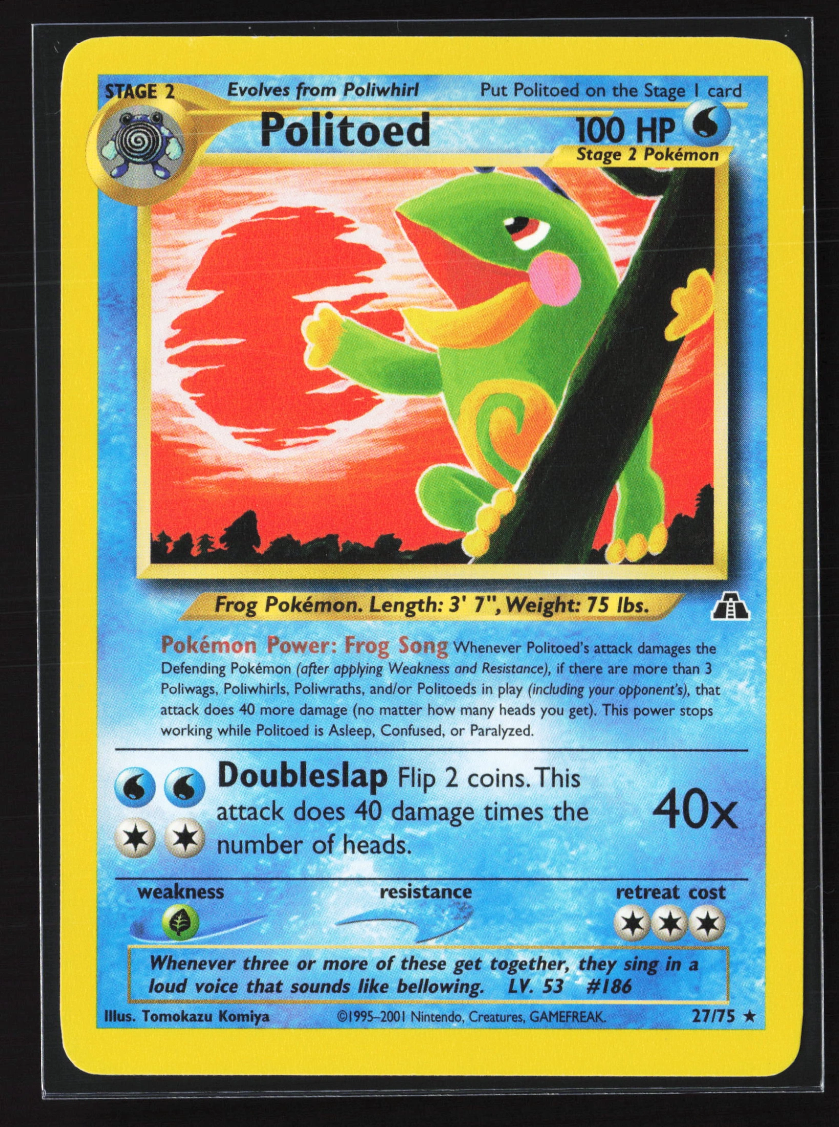 Politoed (NDI 027) — Voorkant