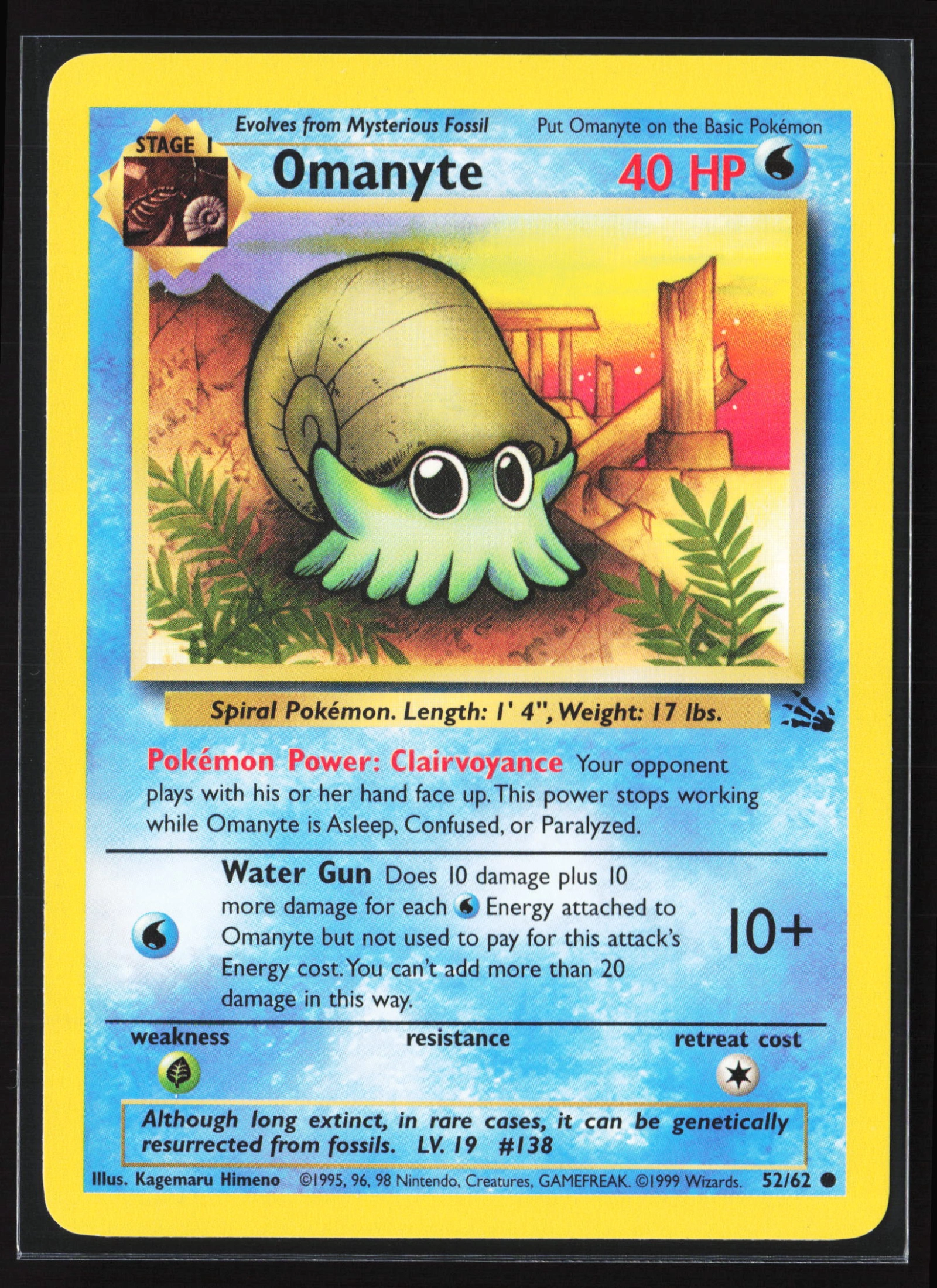 Omanyte (FO 052) — Voorkant