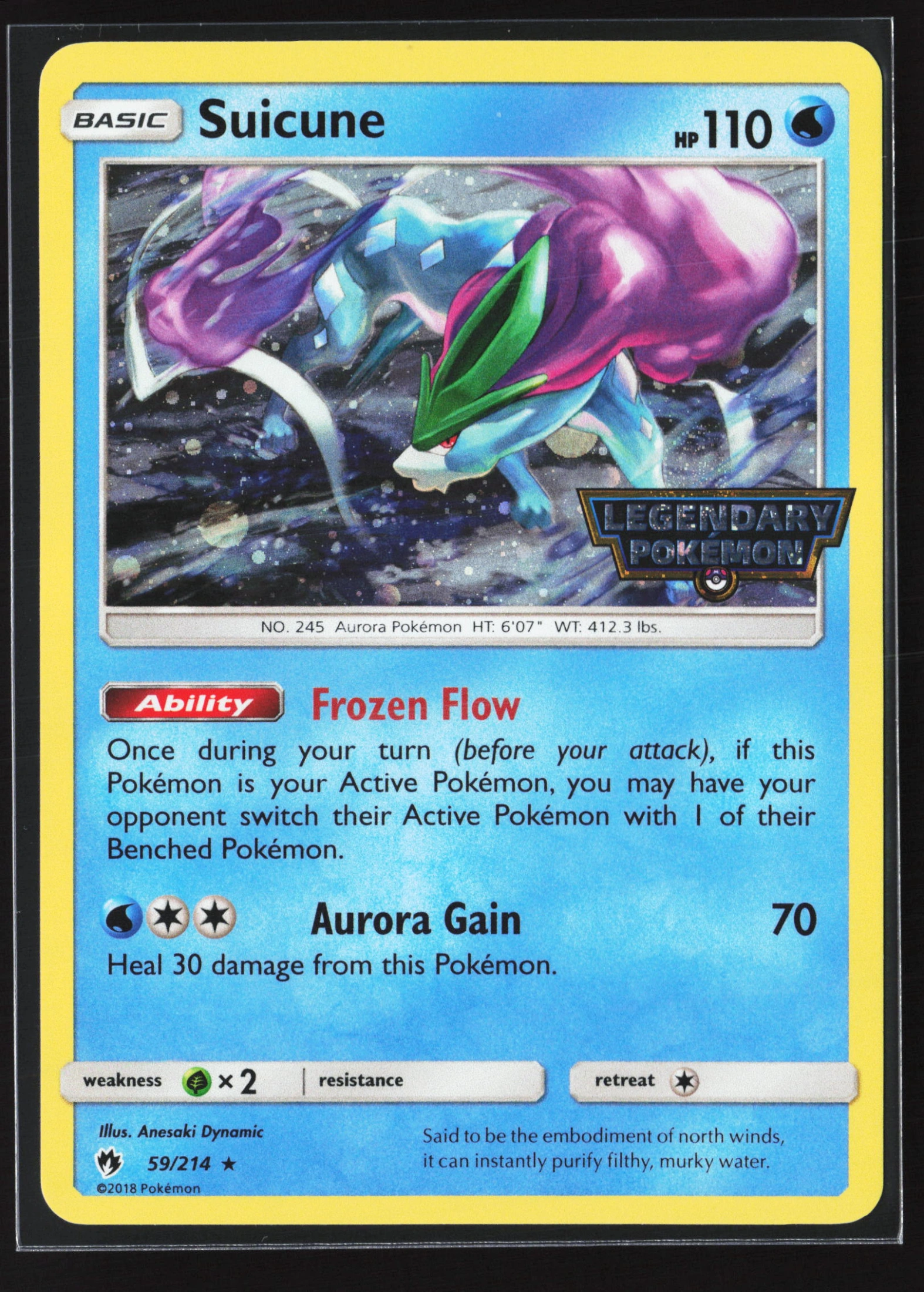 Suicune (LOT 059) — Voorkant