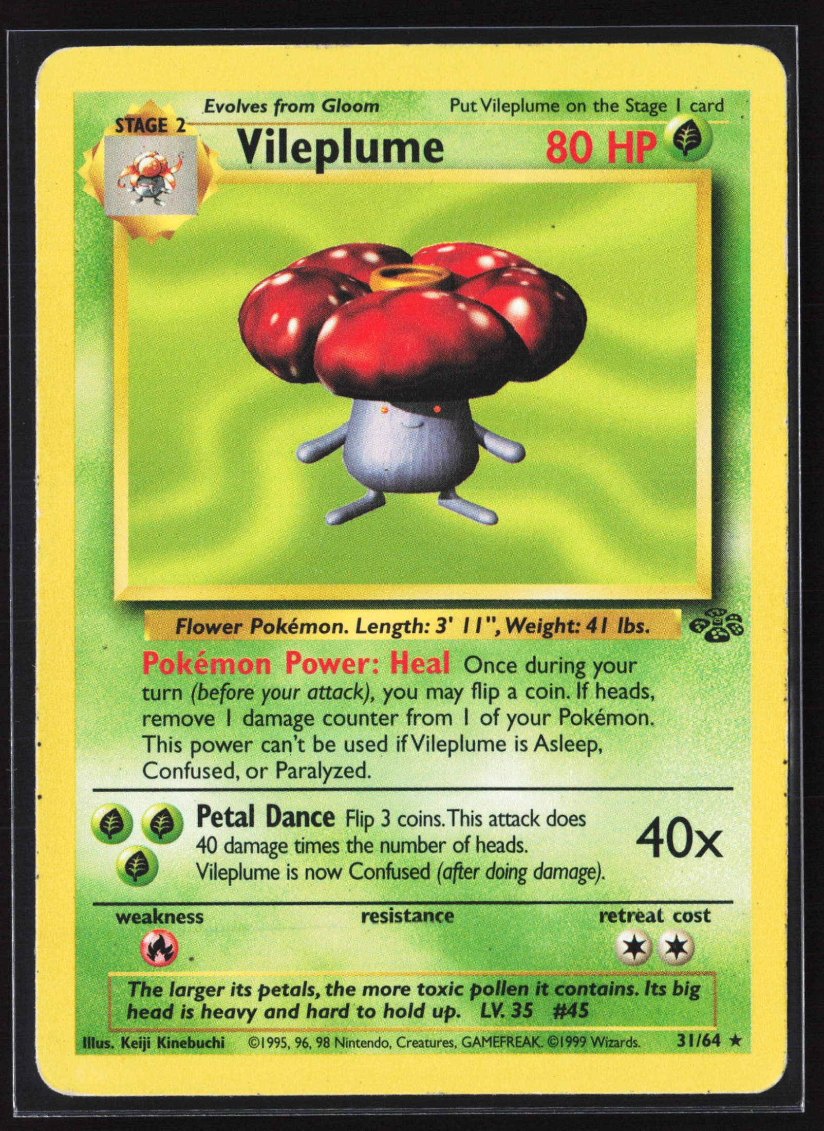 Vileplume (JU 031) — Voorkant