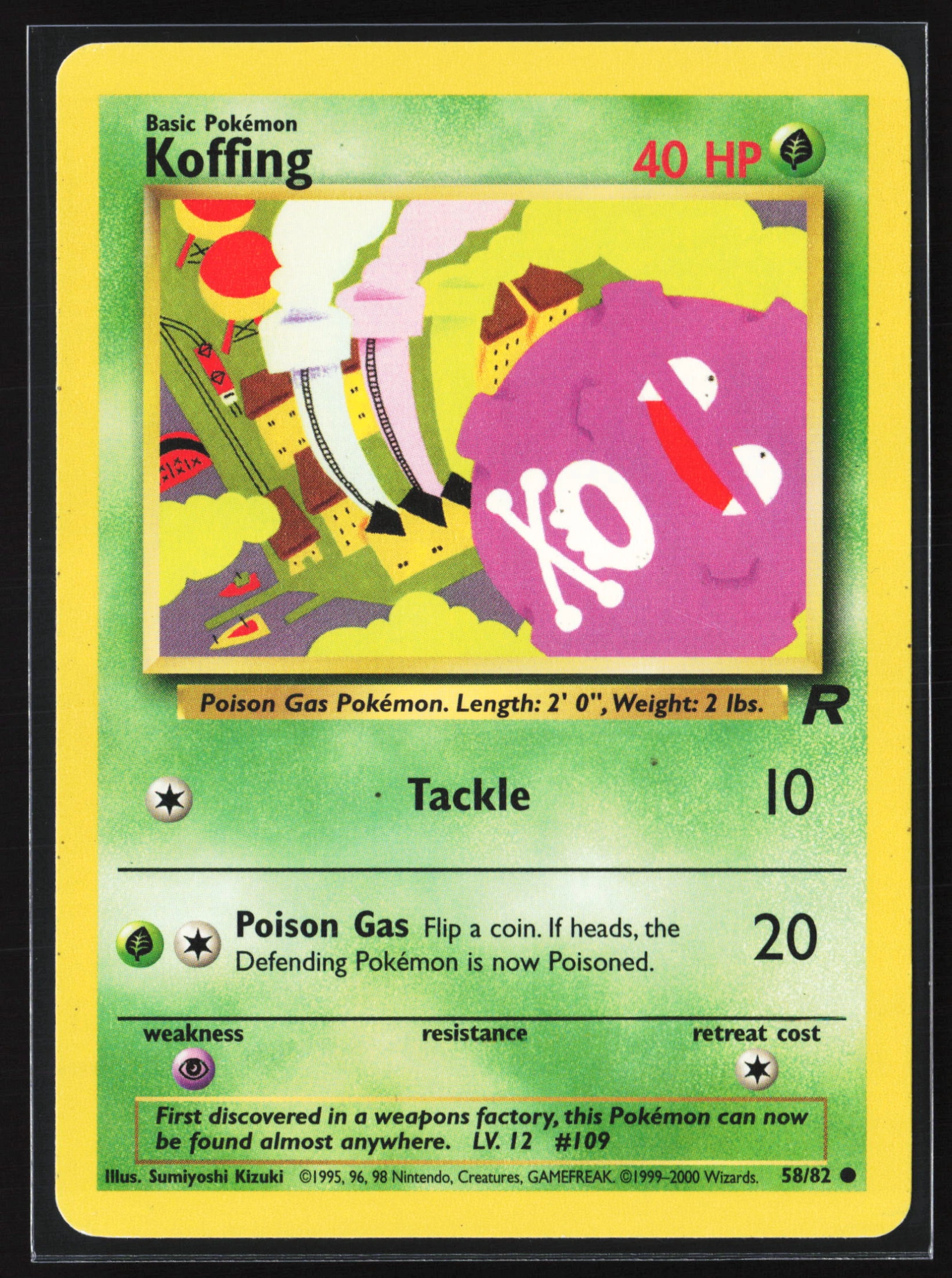 Koffing (TR 058) — Voorkant