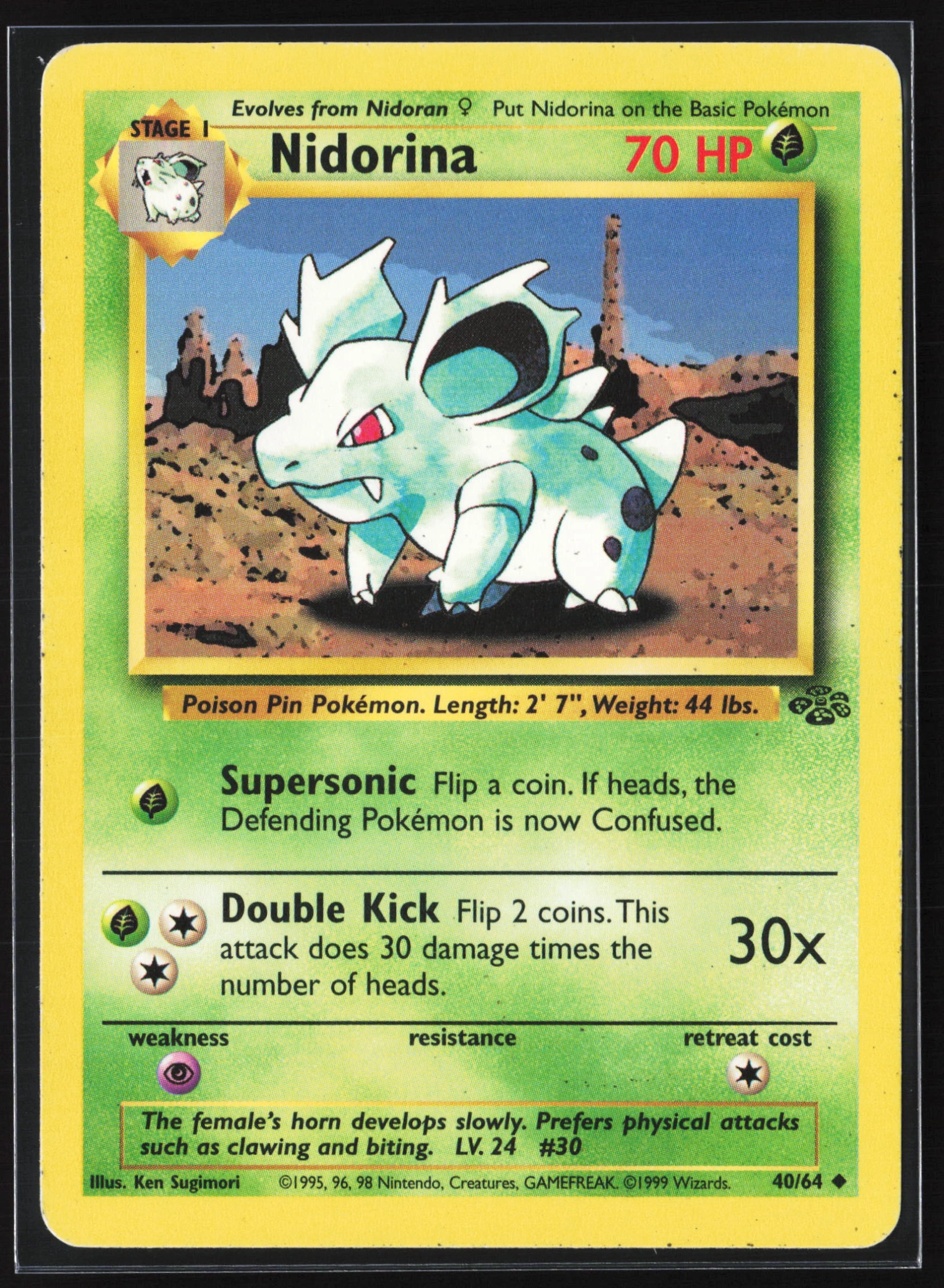 Nidorina (JU 040) — Voorkant