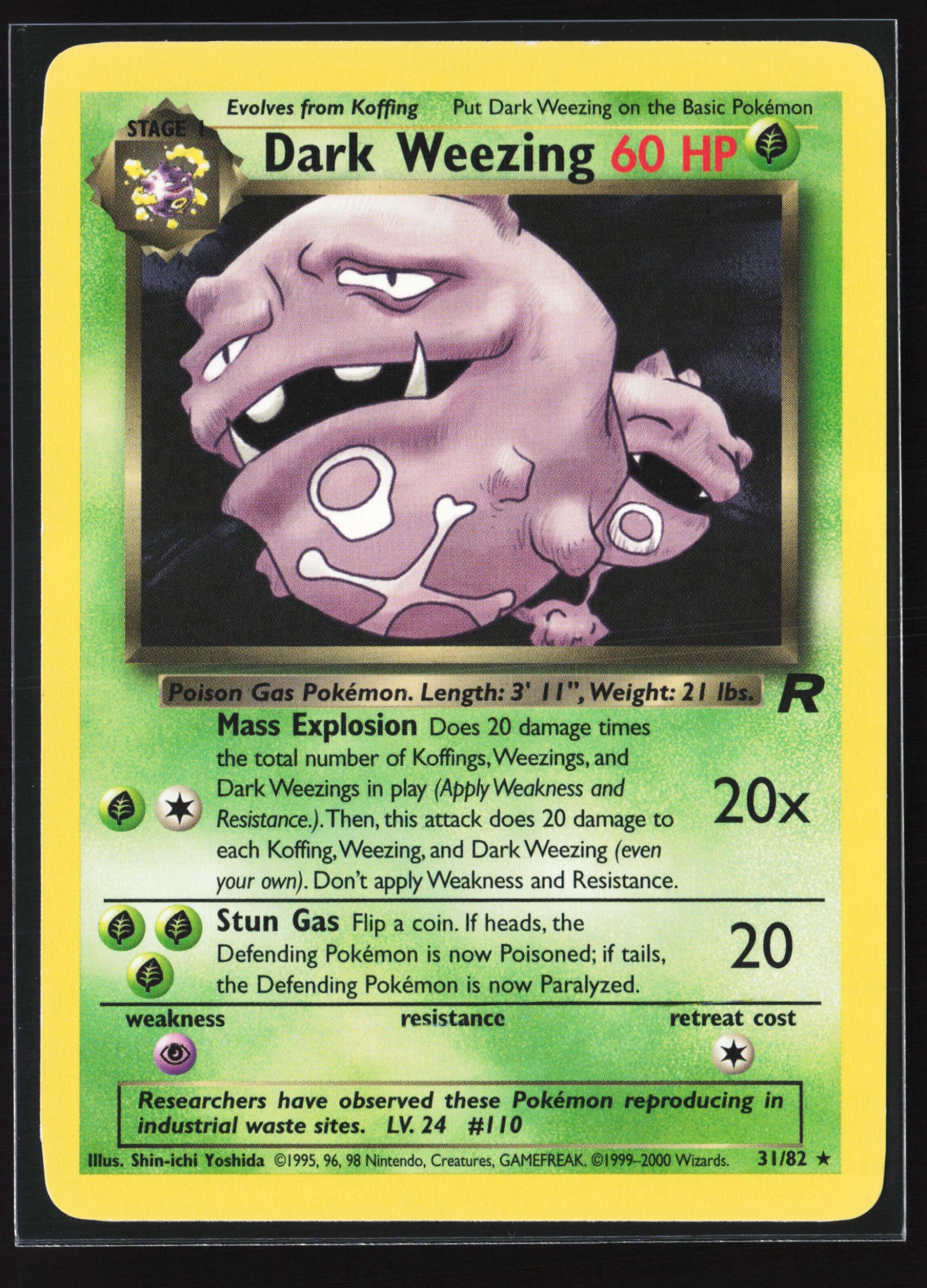 Dark Weezing (TR 031) — Voorkant