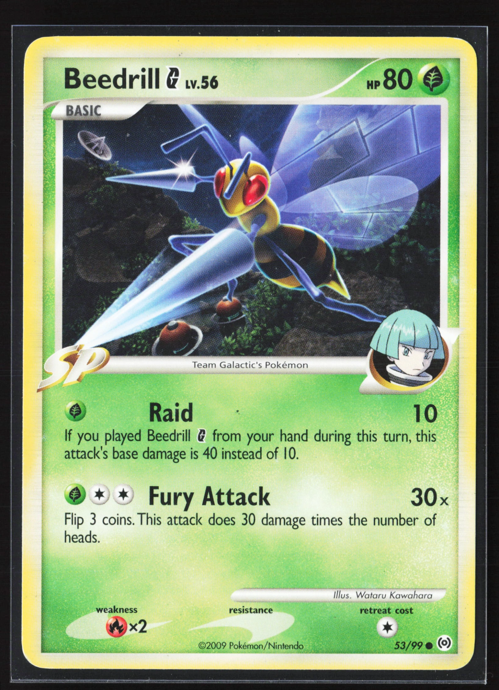 Beedrill G (AR 053) — Voorkant
