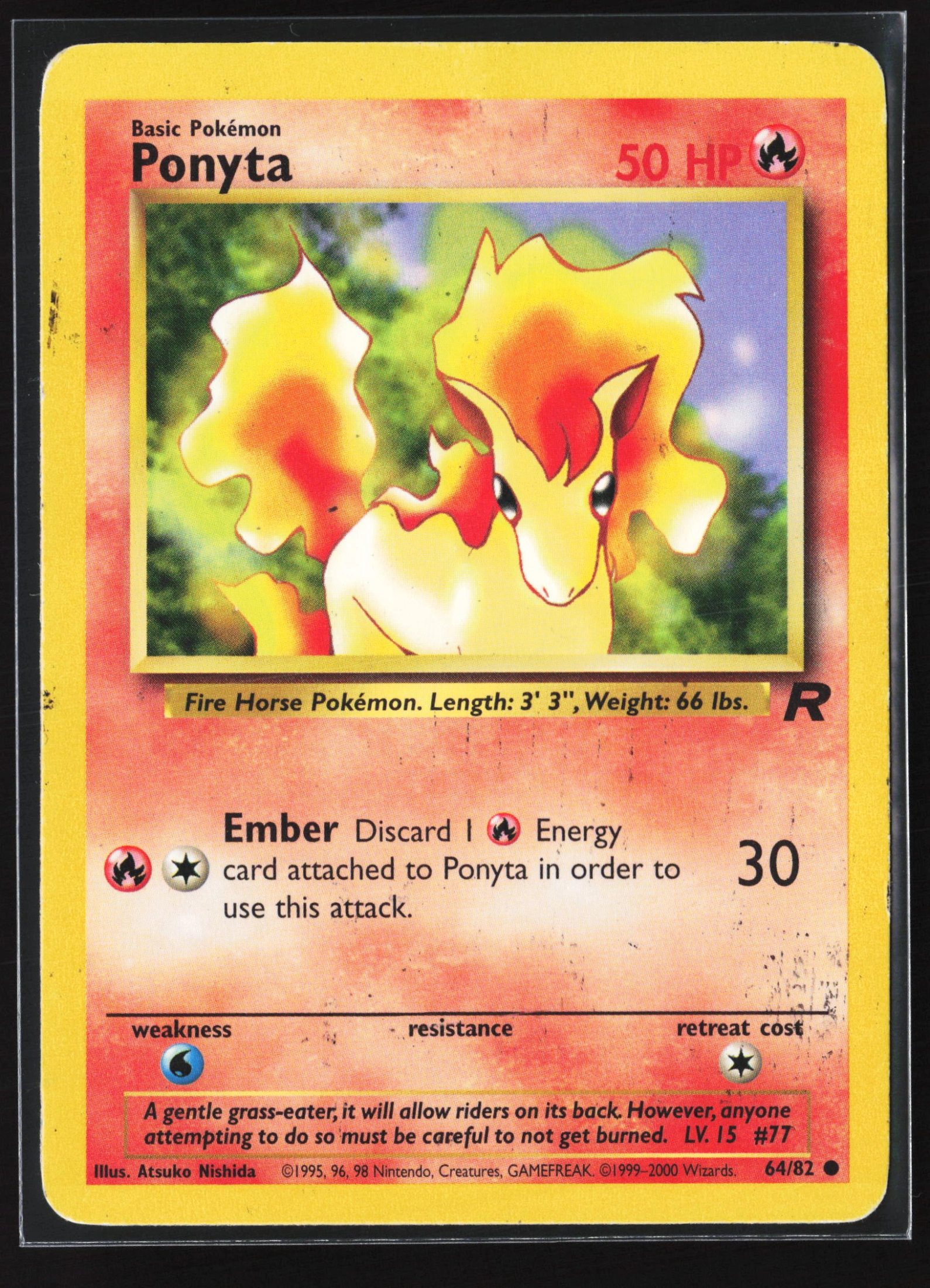 Ponyta (TR 064) — Voorkant